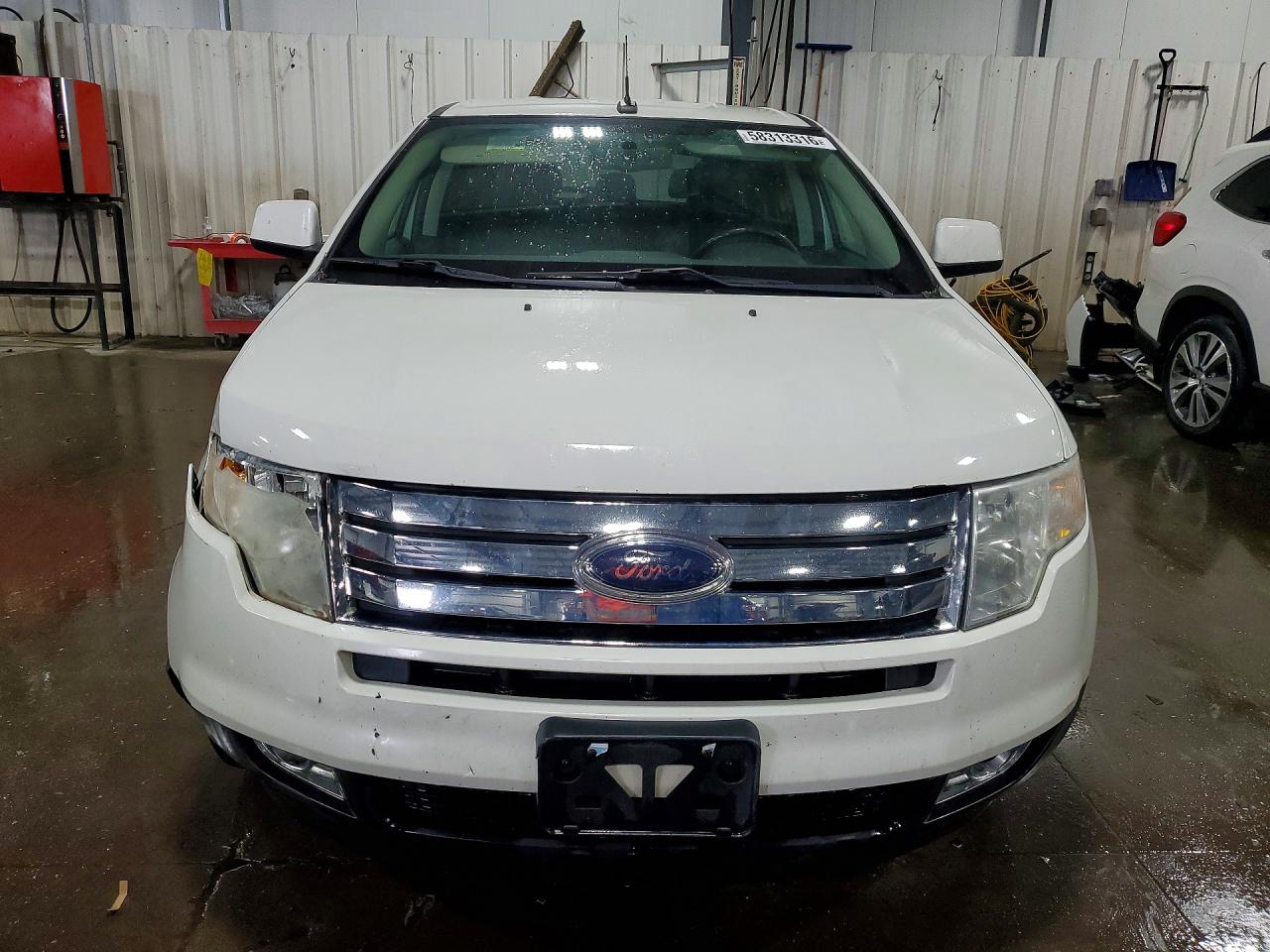 2010 Ford Edge Sel White vin: 2FMDK4JC7ABA85197