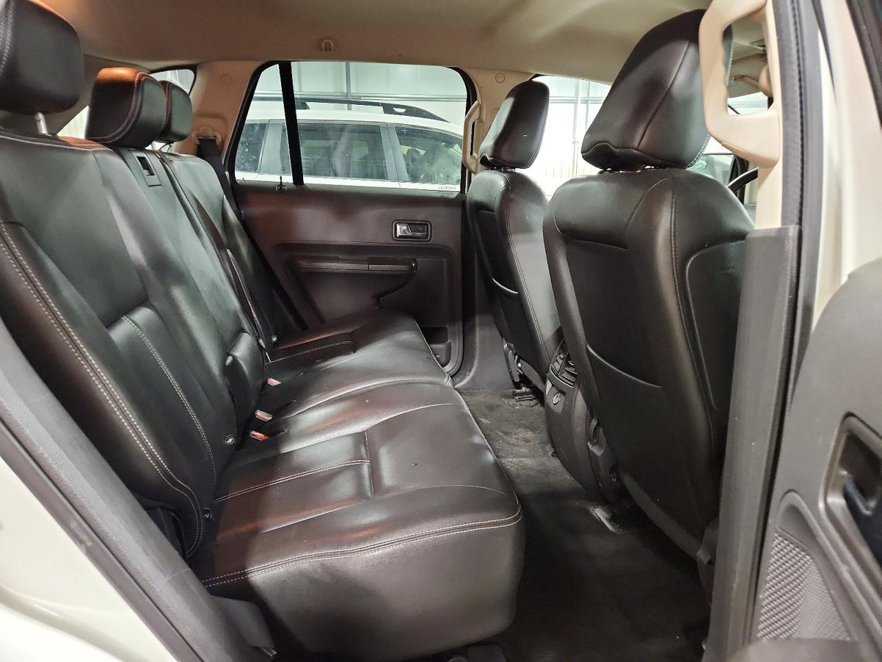 2010 Ford Edge Sel White vin: 2FMDK4JC7ABA85197