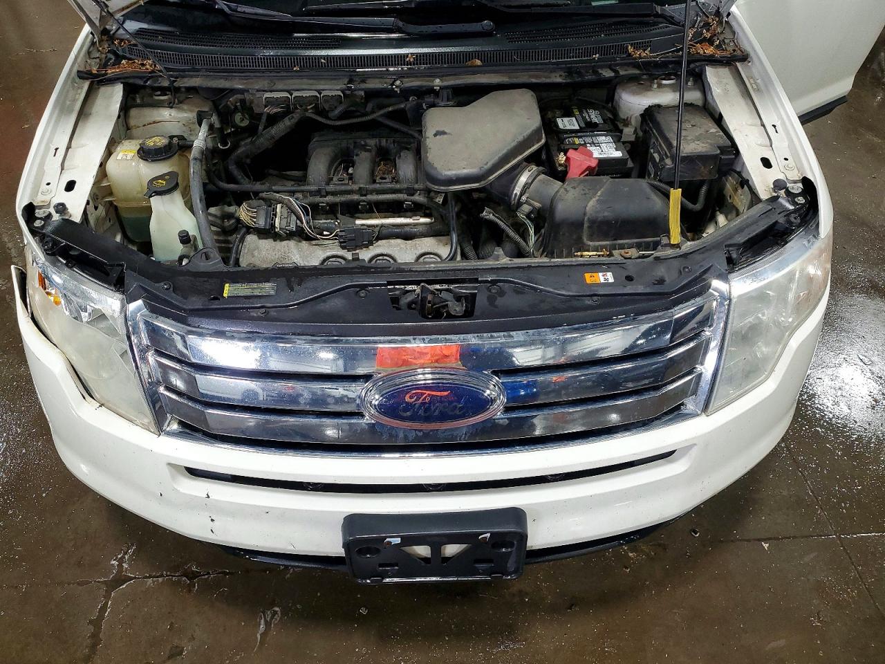 2010 Ford Edge Sel White vin: 2FMDK4JC7ABA85197