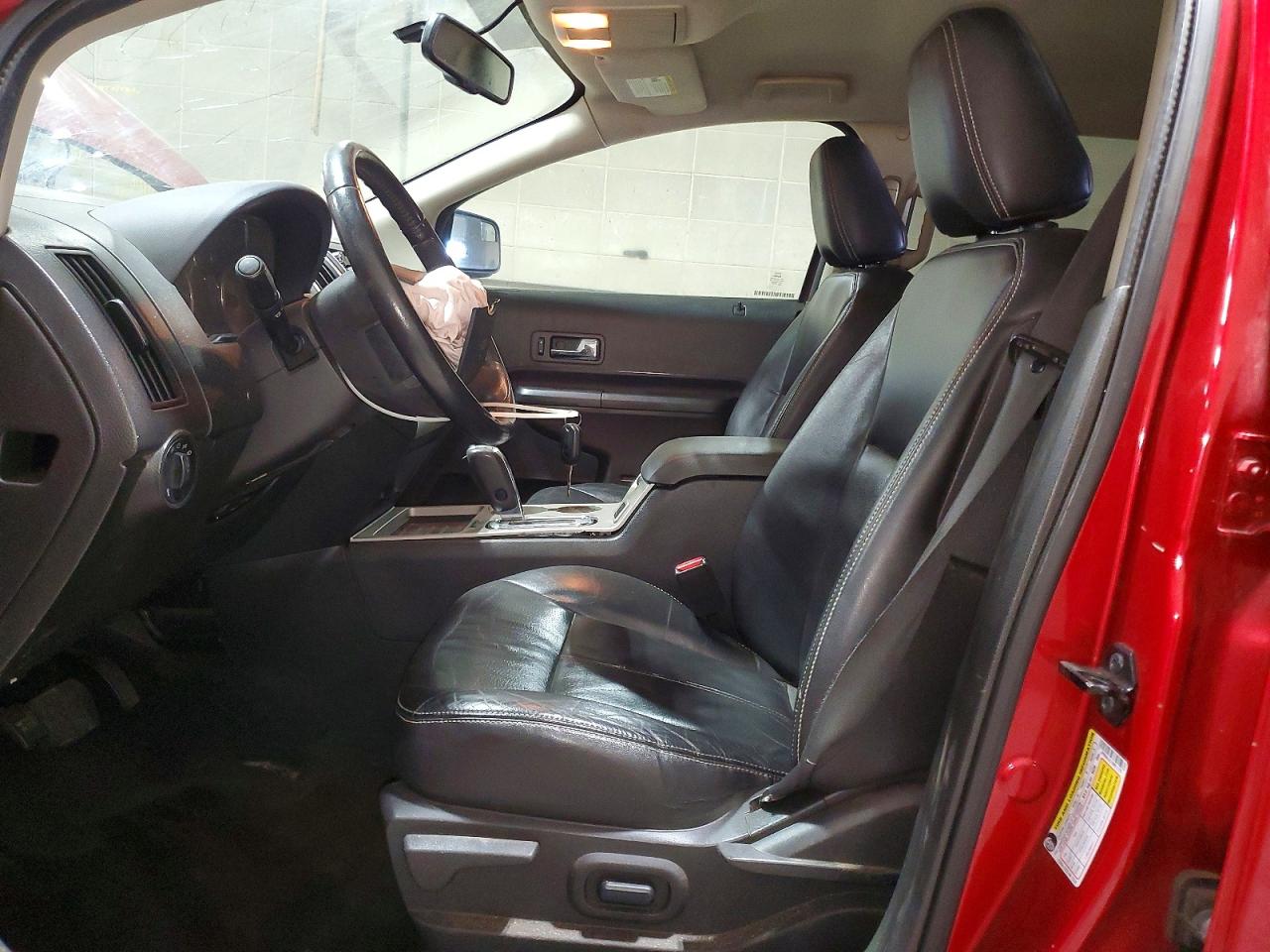 2010 Ford Edge Sel Red vin: 2FMDK4JC7ABB11278