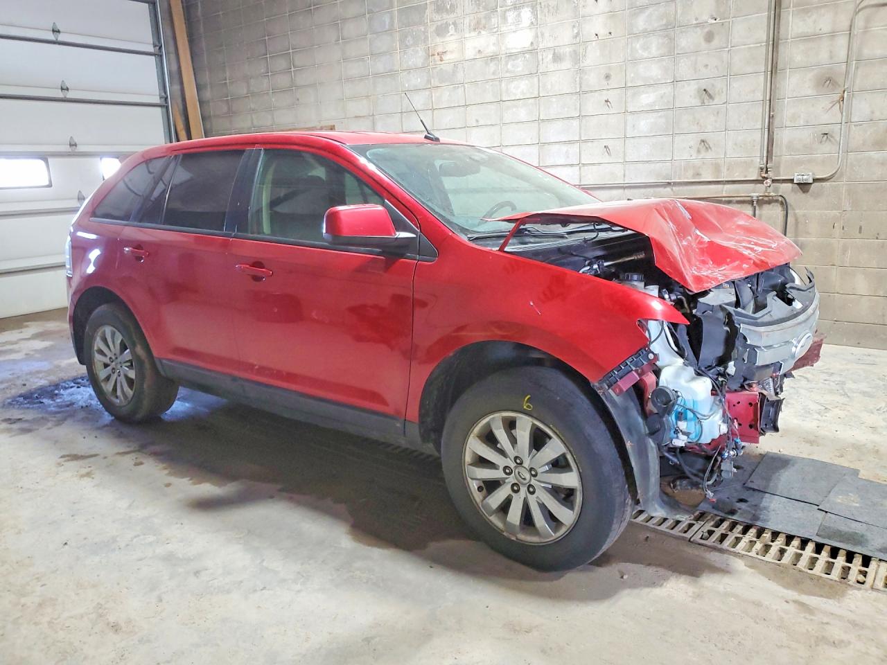 2010 Ford Edge Sel Red vin: 2FMDK4JC7ABB11278