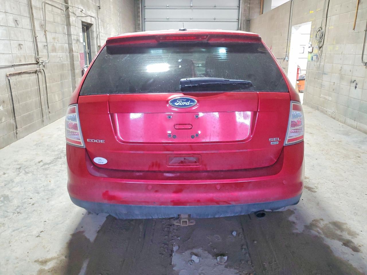 2010 Ford Edge Sel Red vin: 2FMDK4JC7ABB11278