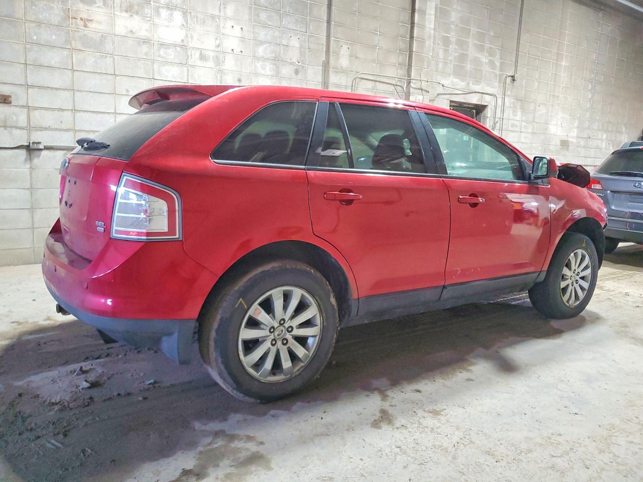 2010 Ford Edge Sel Red vin: 2FMDK4JC7ABB11278