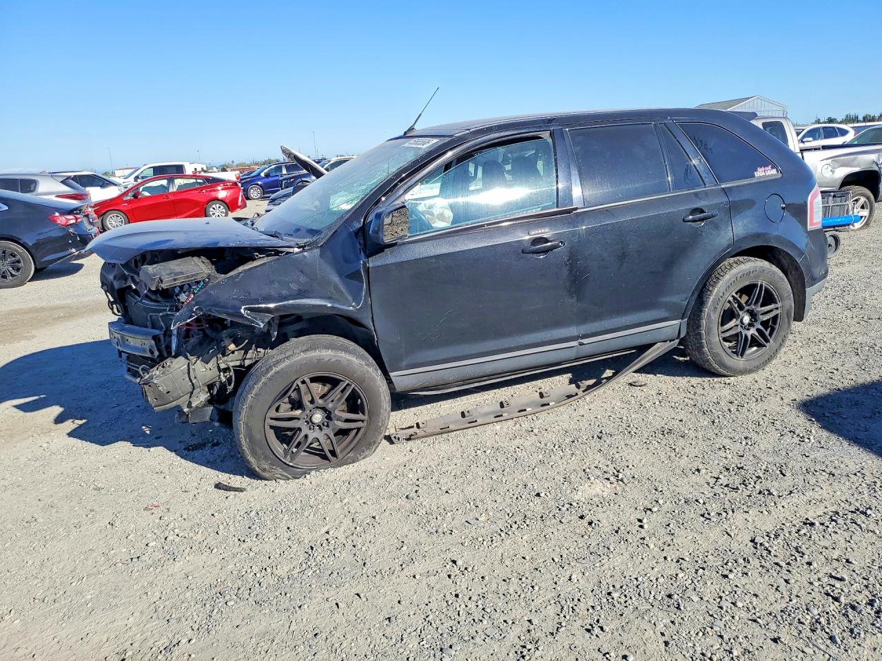 2010 Ford Edge Sel Black vin: 2FMDK4JC7ABB75420