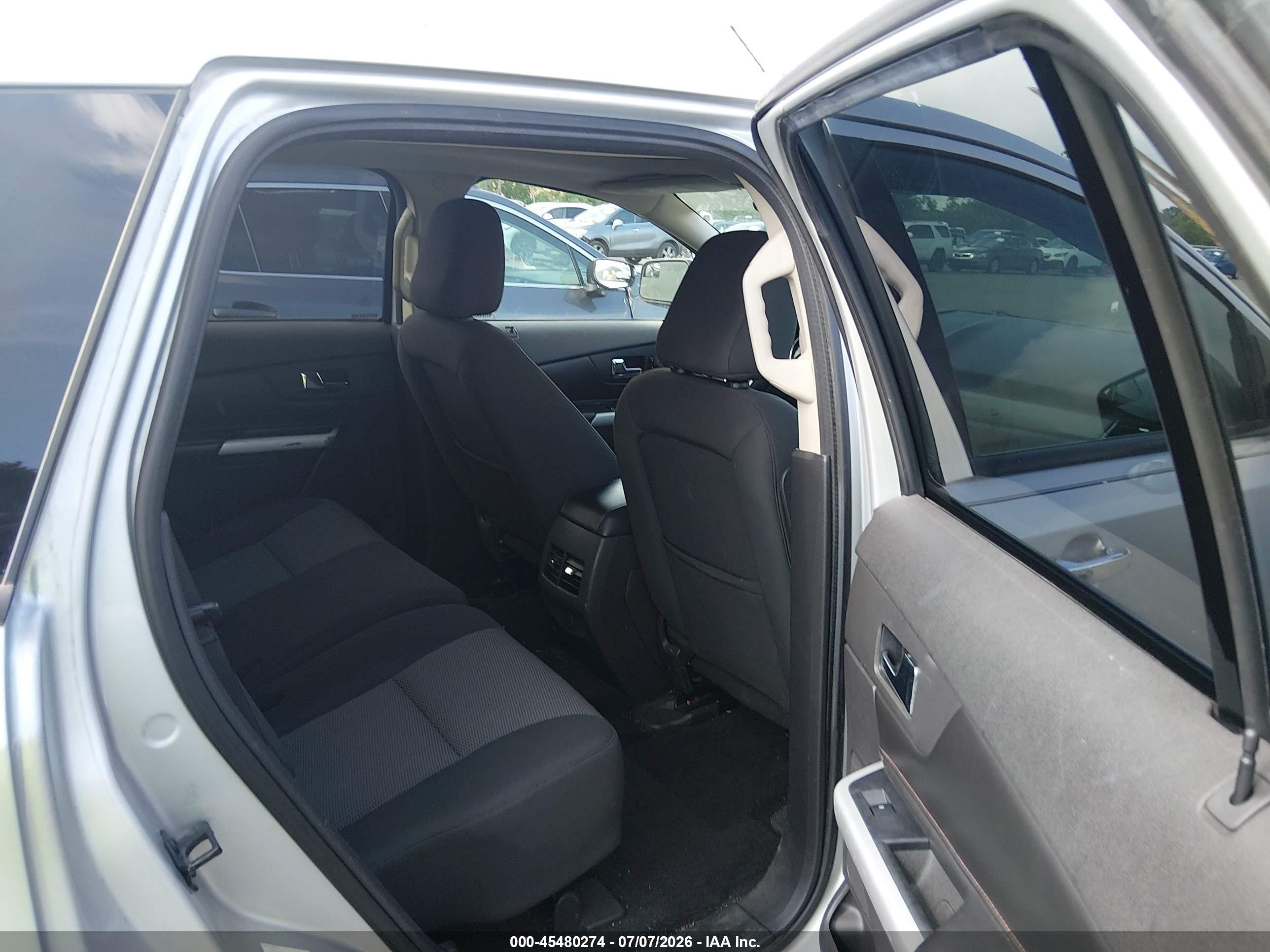 2011 Ford Edge Sel Silver vin: 2FMDK4JC7BBA11215