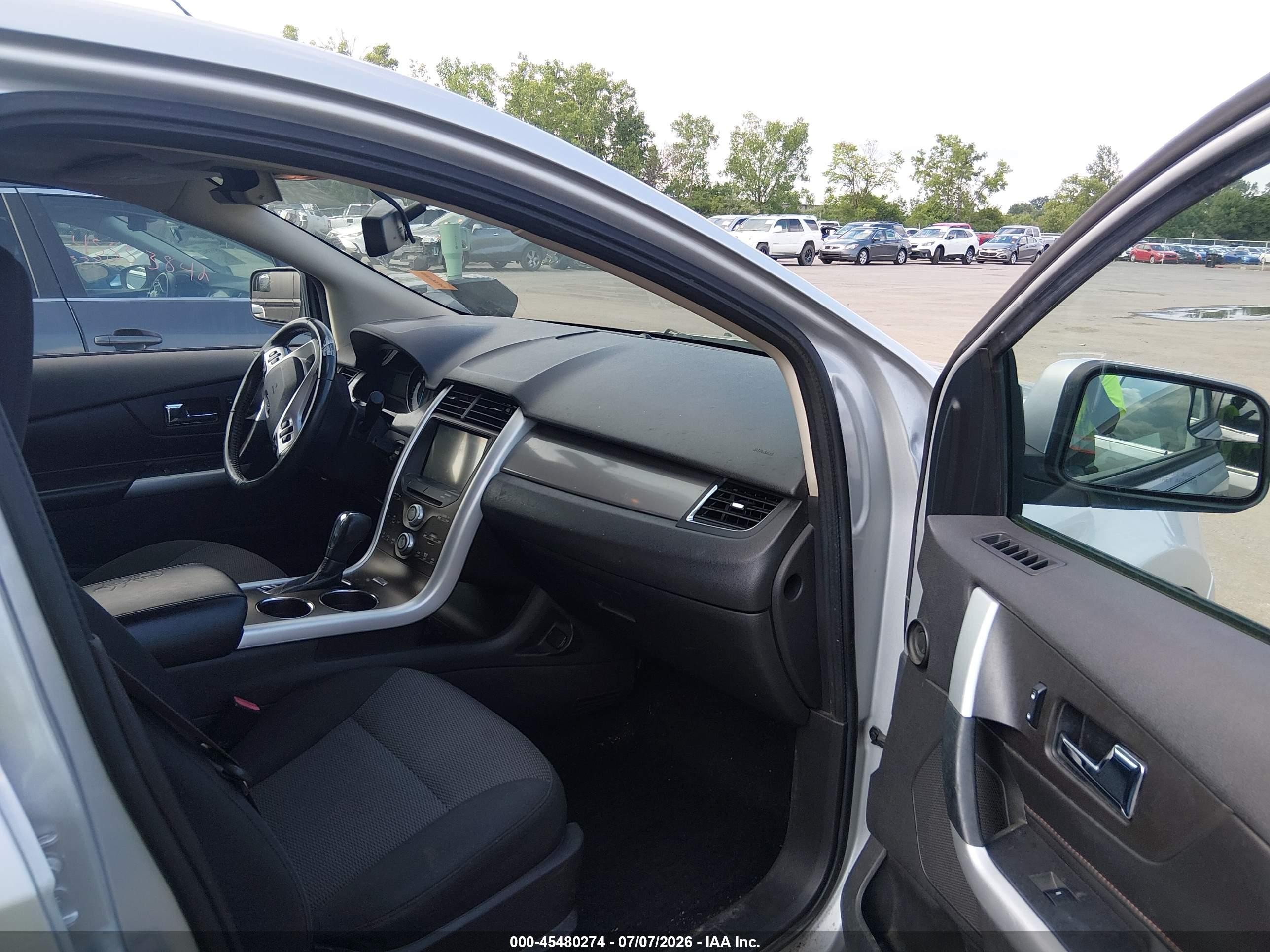 2011 Ford Edge Sel Silver vin: 2FMDK4JC7BBA11215