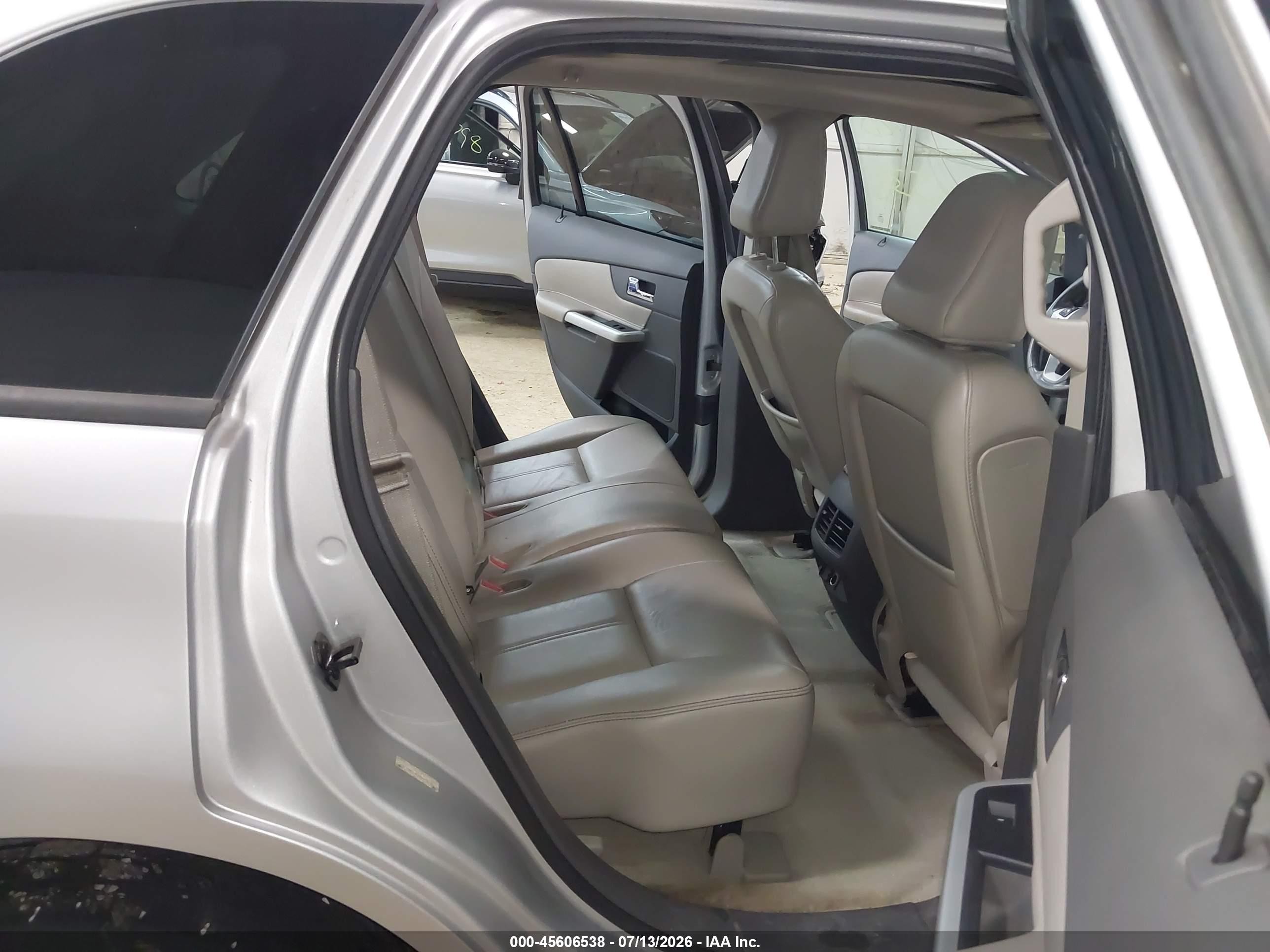 2011 Ford Edge Sel Silver vin: 2FMDK4JC7BBA46126
