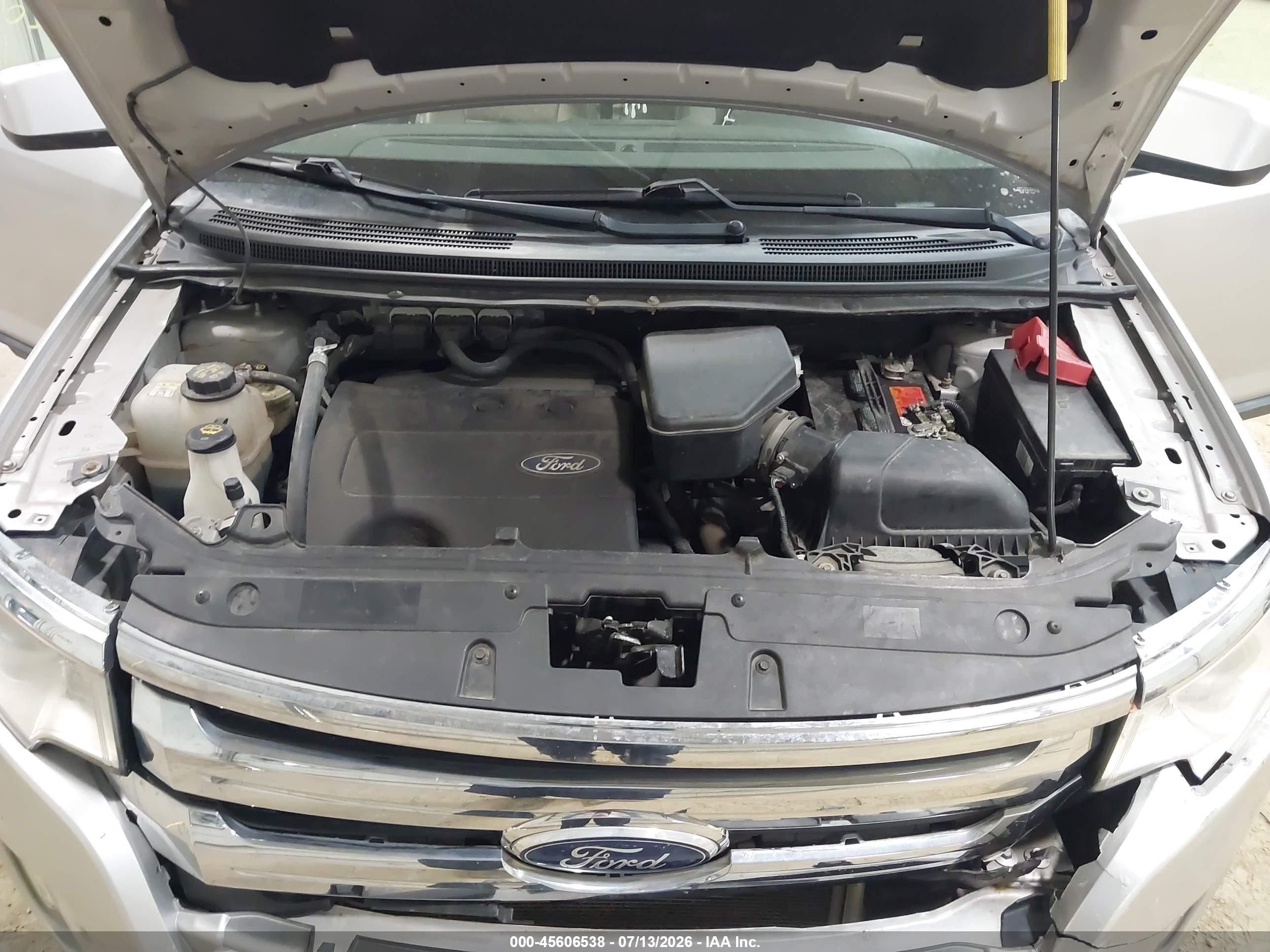 2011 Ford Edge Sel Silver vin: 2FMDK4JC7BBA46126