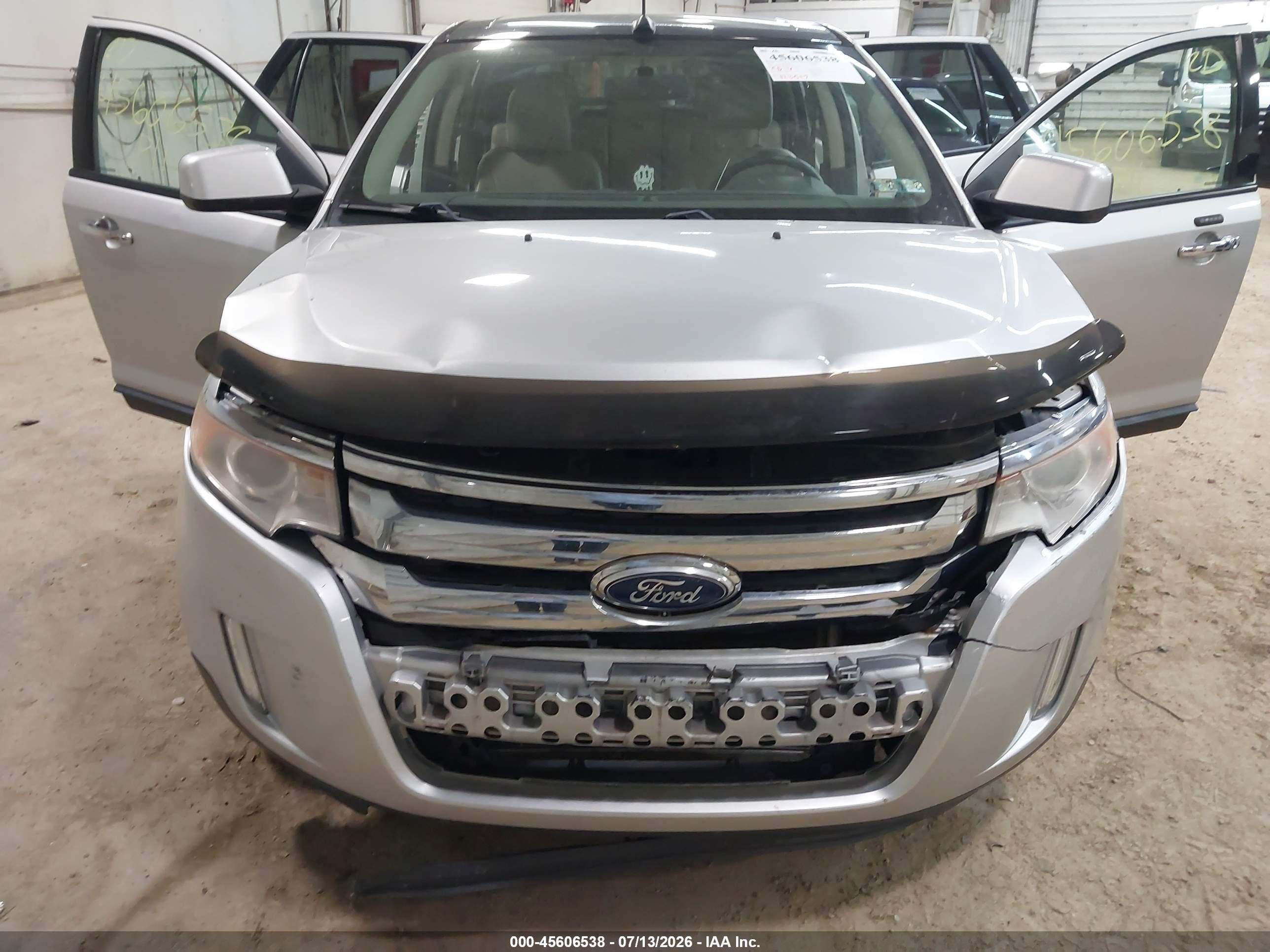 2011 Ford Edge Sel Silver vin: 2FMDK4JC7BBA46126