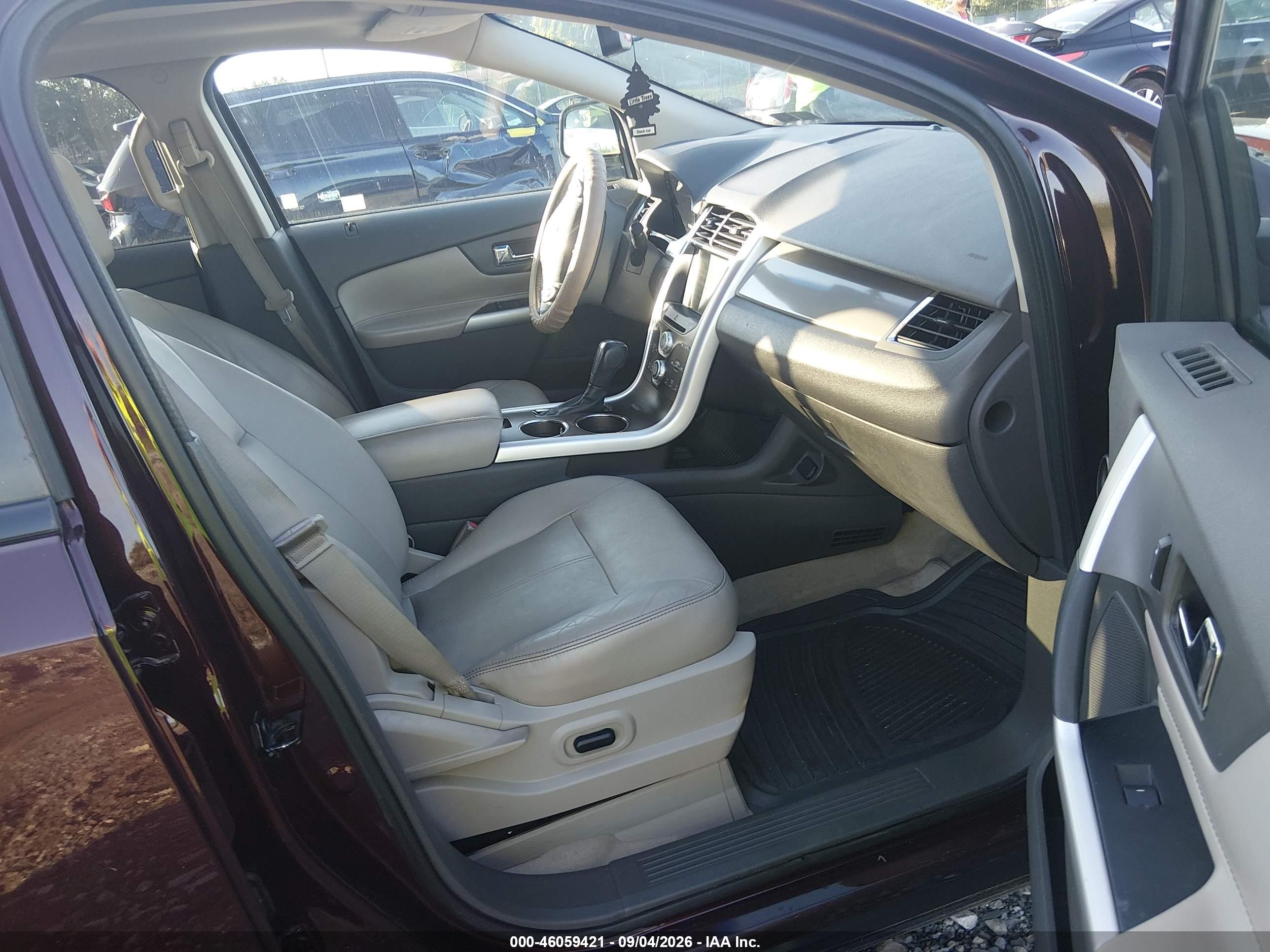 2011 Ford Edge Sel Burgundy vin: 2FMDK4JC7BBA79692