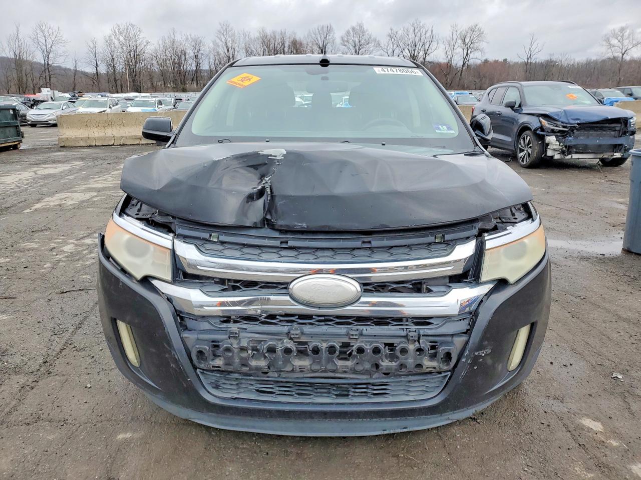 2011 Ford Edge Sel Awd Black vin: 2FMDK4JC7BBB12710