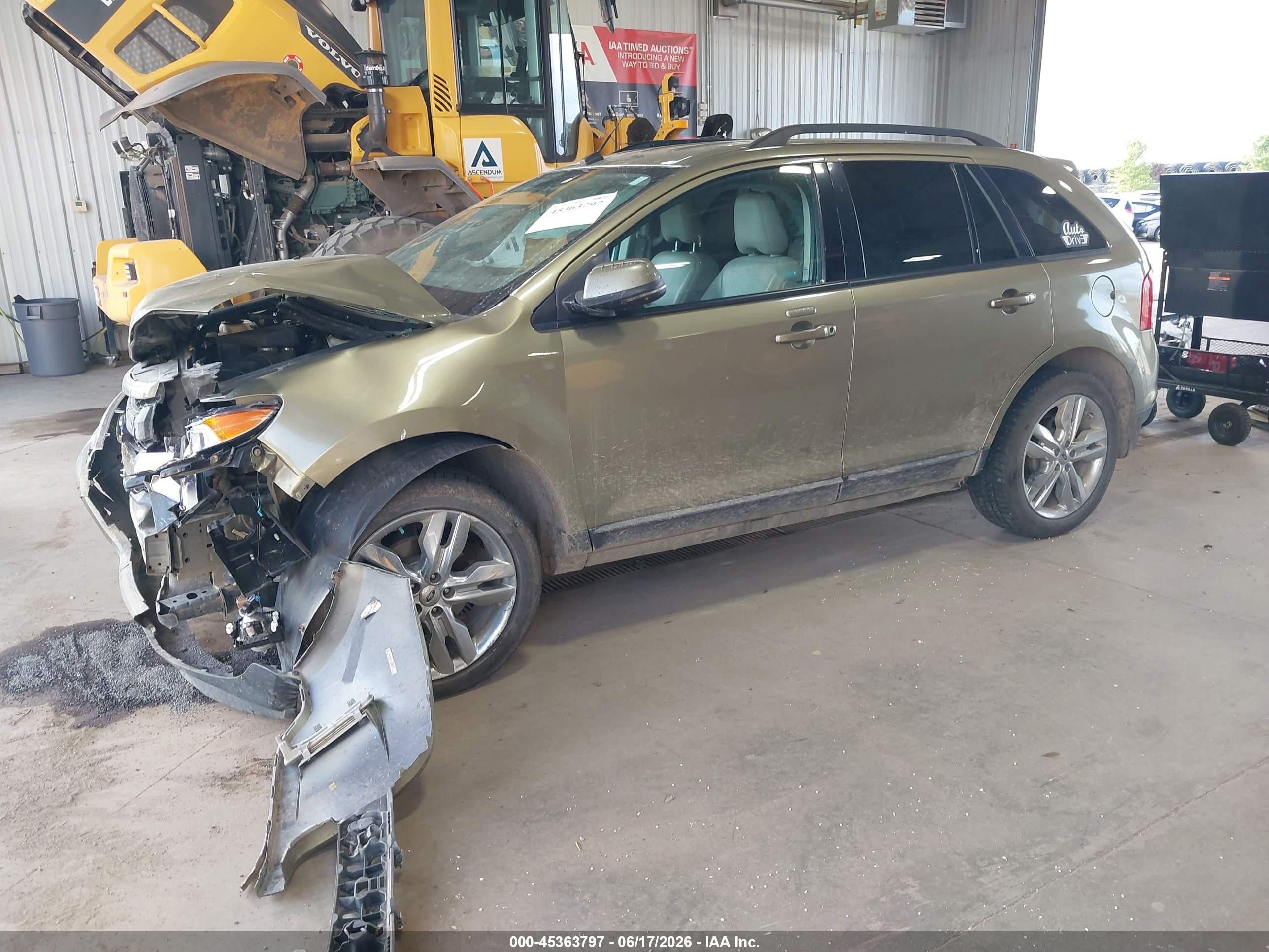 2012 Ford Edge Sel Gold vin: 2FMDK4JC7CBA06520