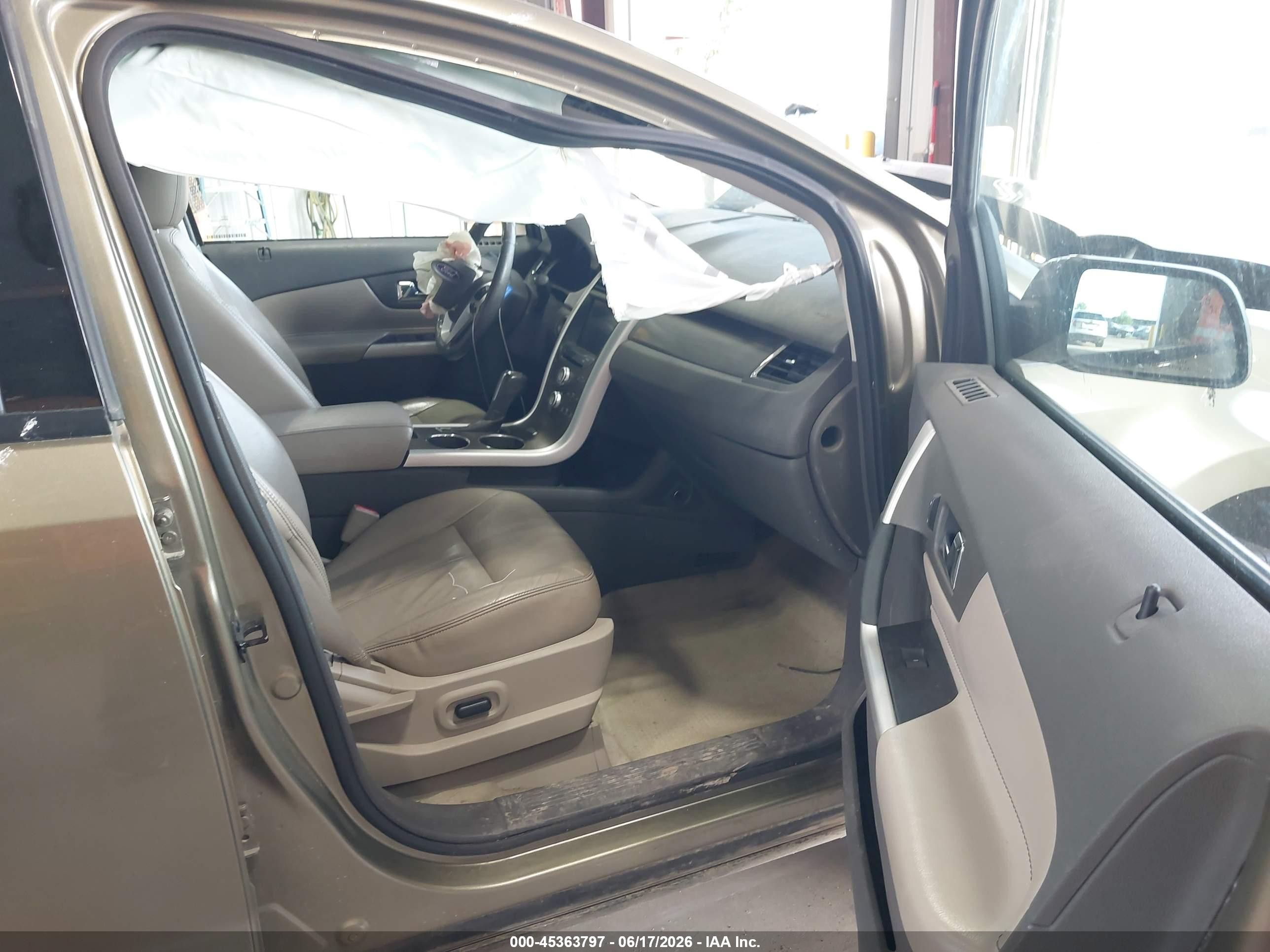 2012 Ford Edge Sel Gold vin: 2FMDK4JC7CBA06520
