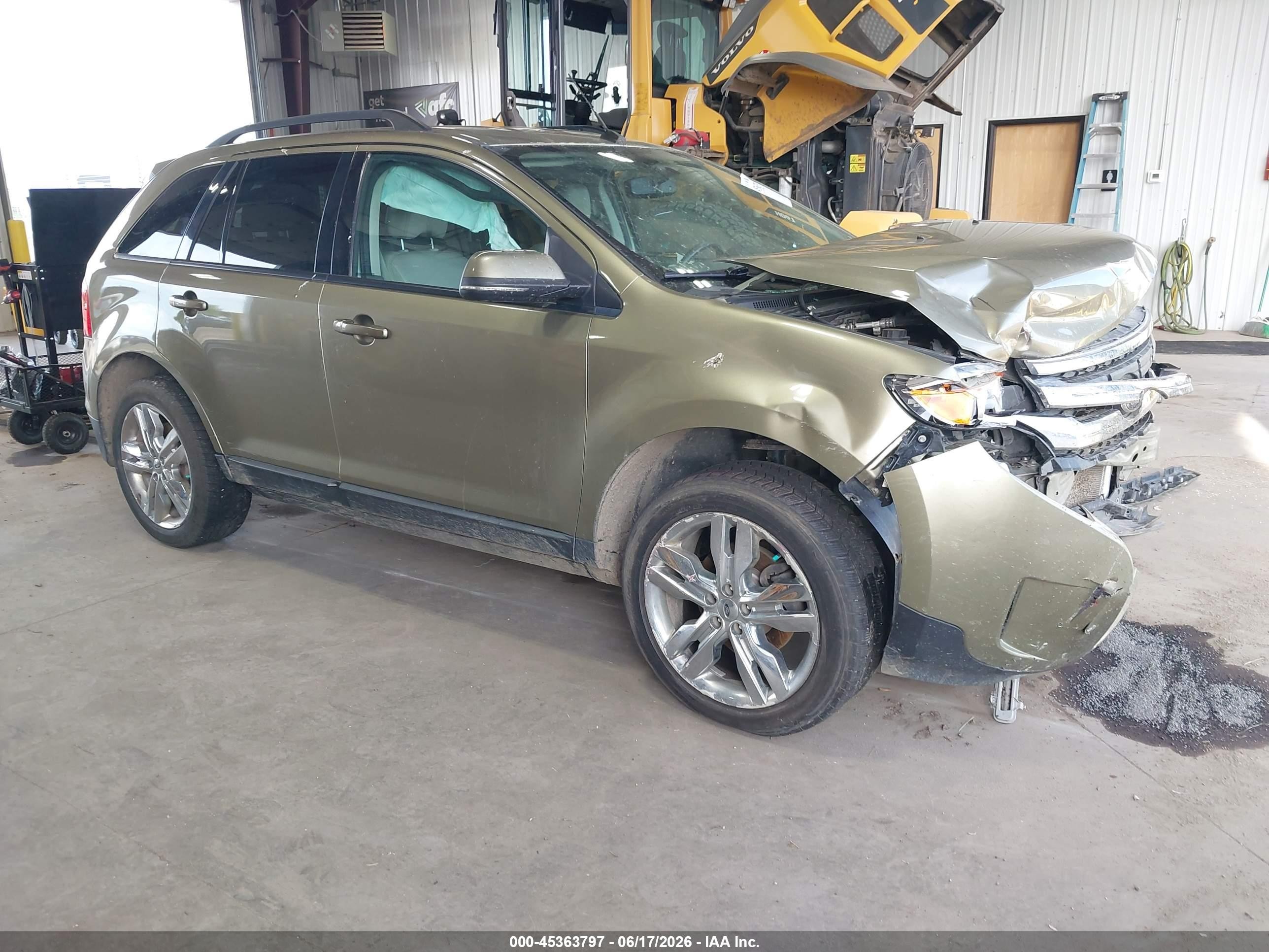 2012 Ford Edge Sel Золотой vin: 2FMDK4JC7CBA06520