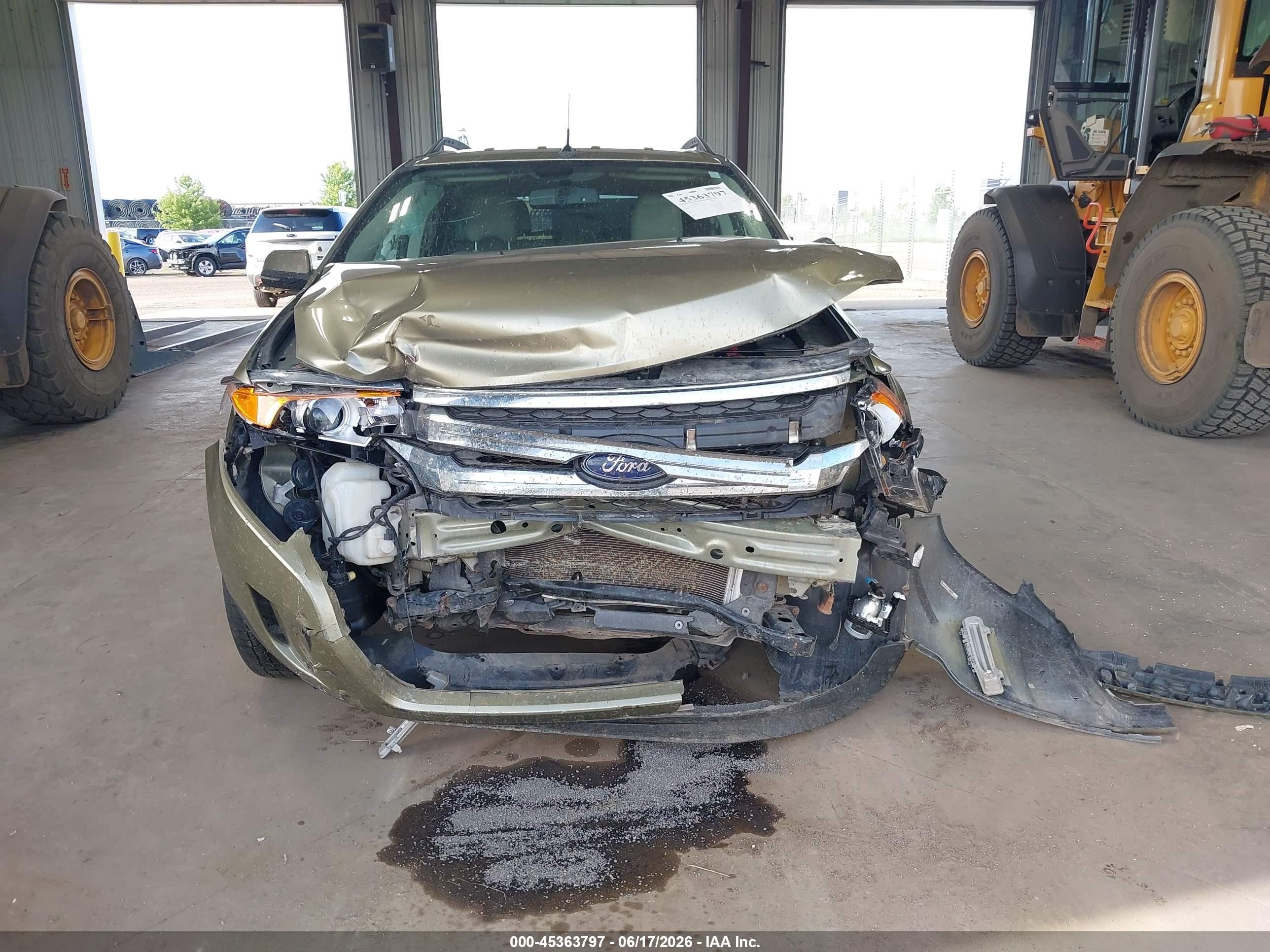 2012 Ford Edge Sel Gold vin: 2FMDK4JC7CBA06520