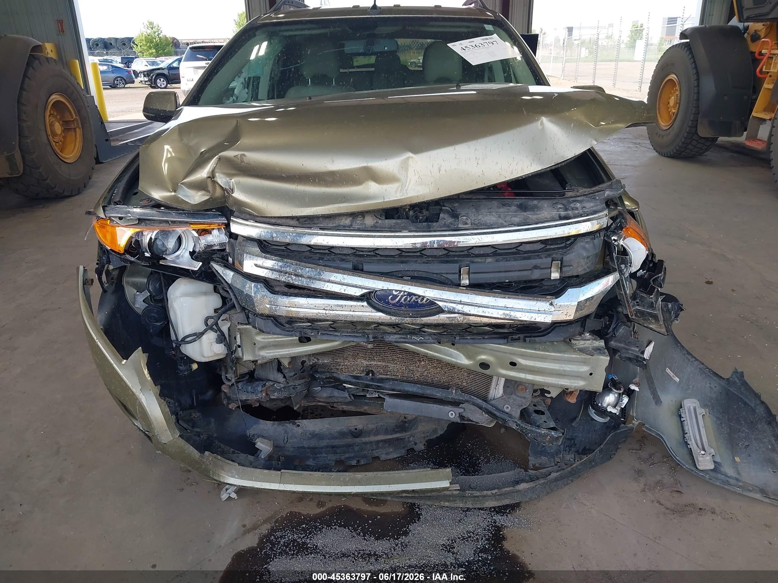 2012 Ford Edge Sel Gold vin: 2FMDK4JC7CBA06520
