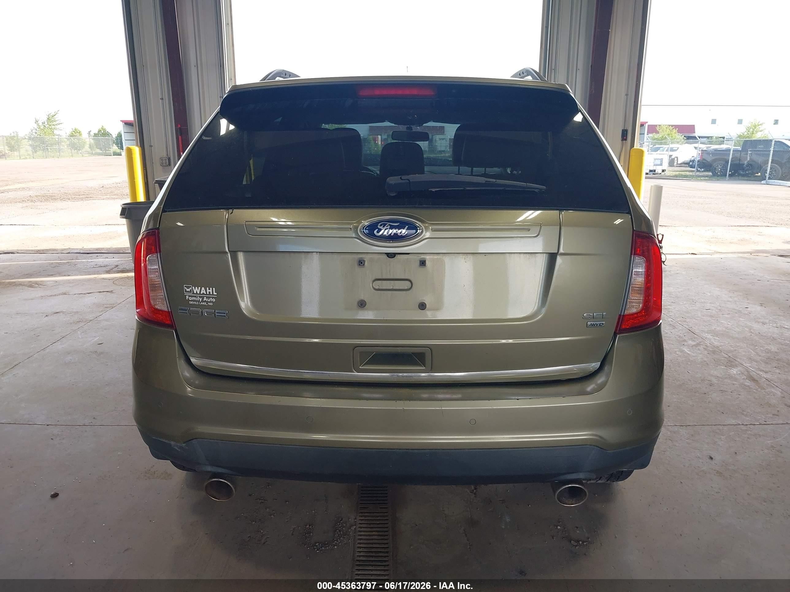 2012 Ford Edge Sel Gold vin: 2FMDK4JC7CBA06520