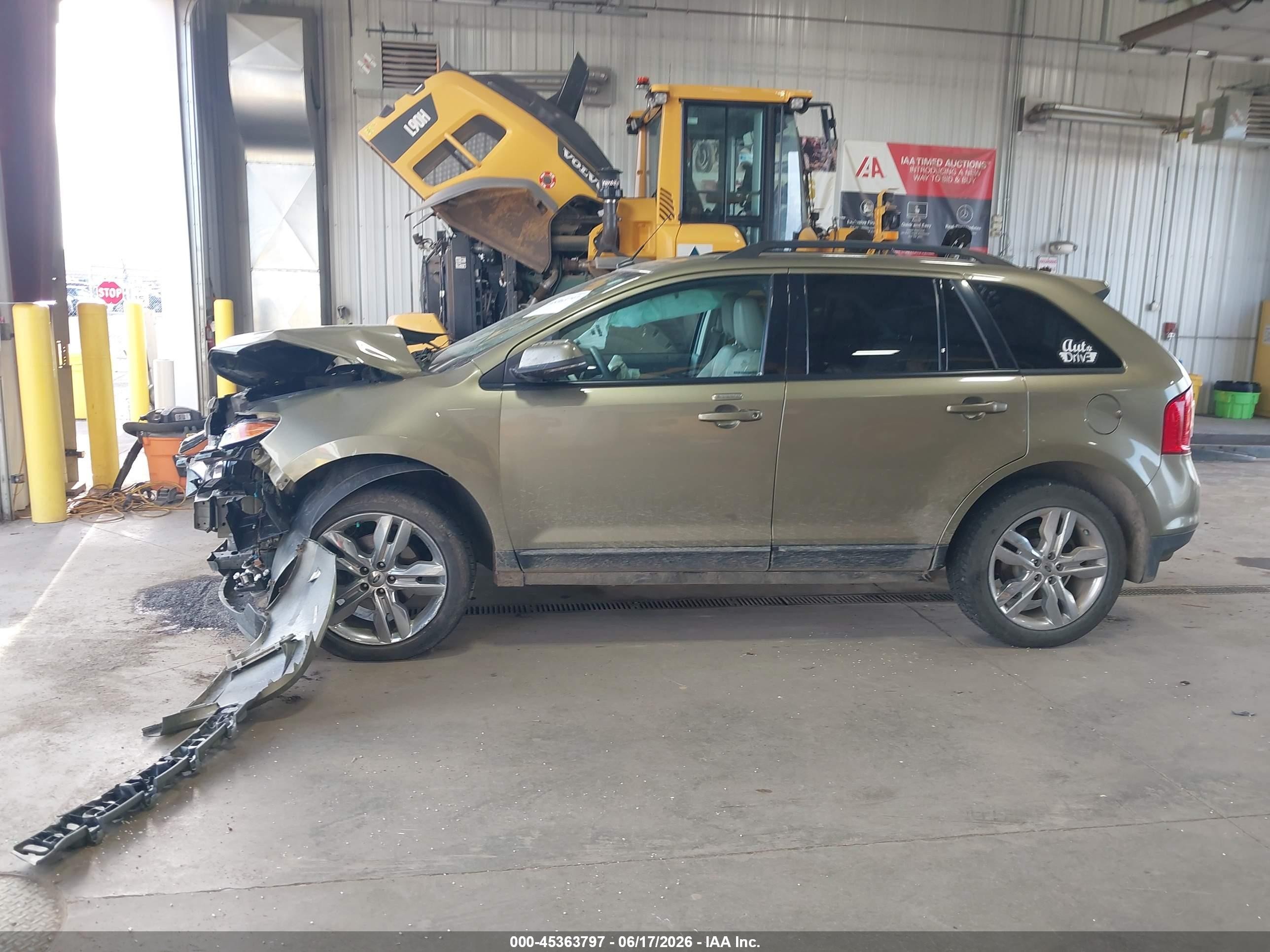 2012 Ford Edge Sel Gold vin: 2FMDK4JC7CBA06520