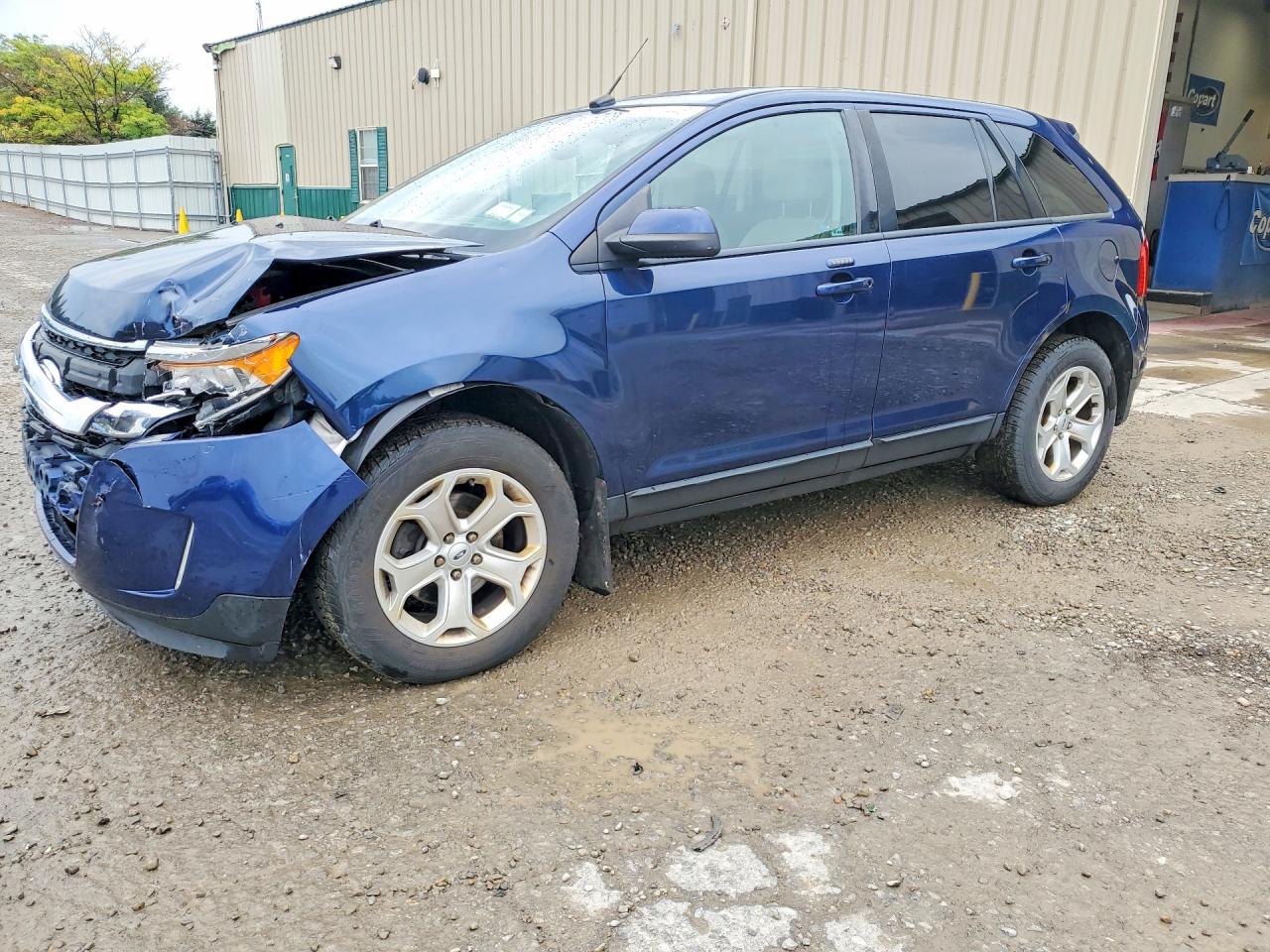 2012 Ford Edge Sel Синий vin: 2FMDK4JC7CBA57497