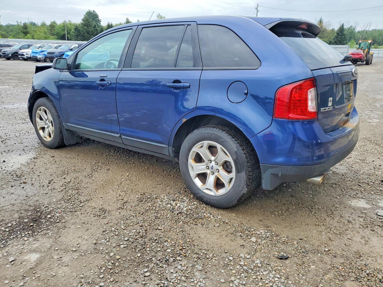 2012 Ford Edge Sel Blue vin: 2FMDK4JC7CBA57497