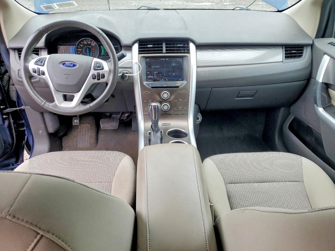 2012 Ford Edge Sel Blue vin: 2FMDK4JC7CBA57497