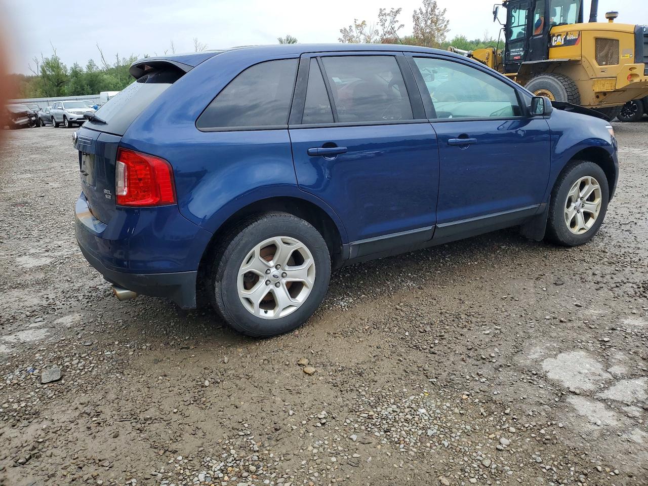 2012 Ford Edge Sel Blue vin: 2FMDK4JC7CBA57497