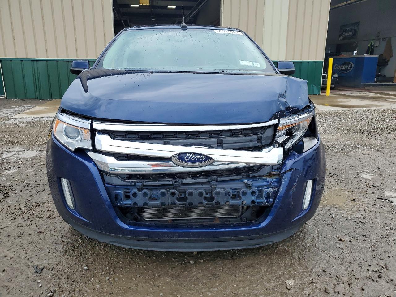 2012 Ford Edge Sel Blue vin: 2FMDK4JC7CBA57497
