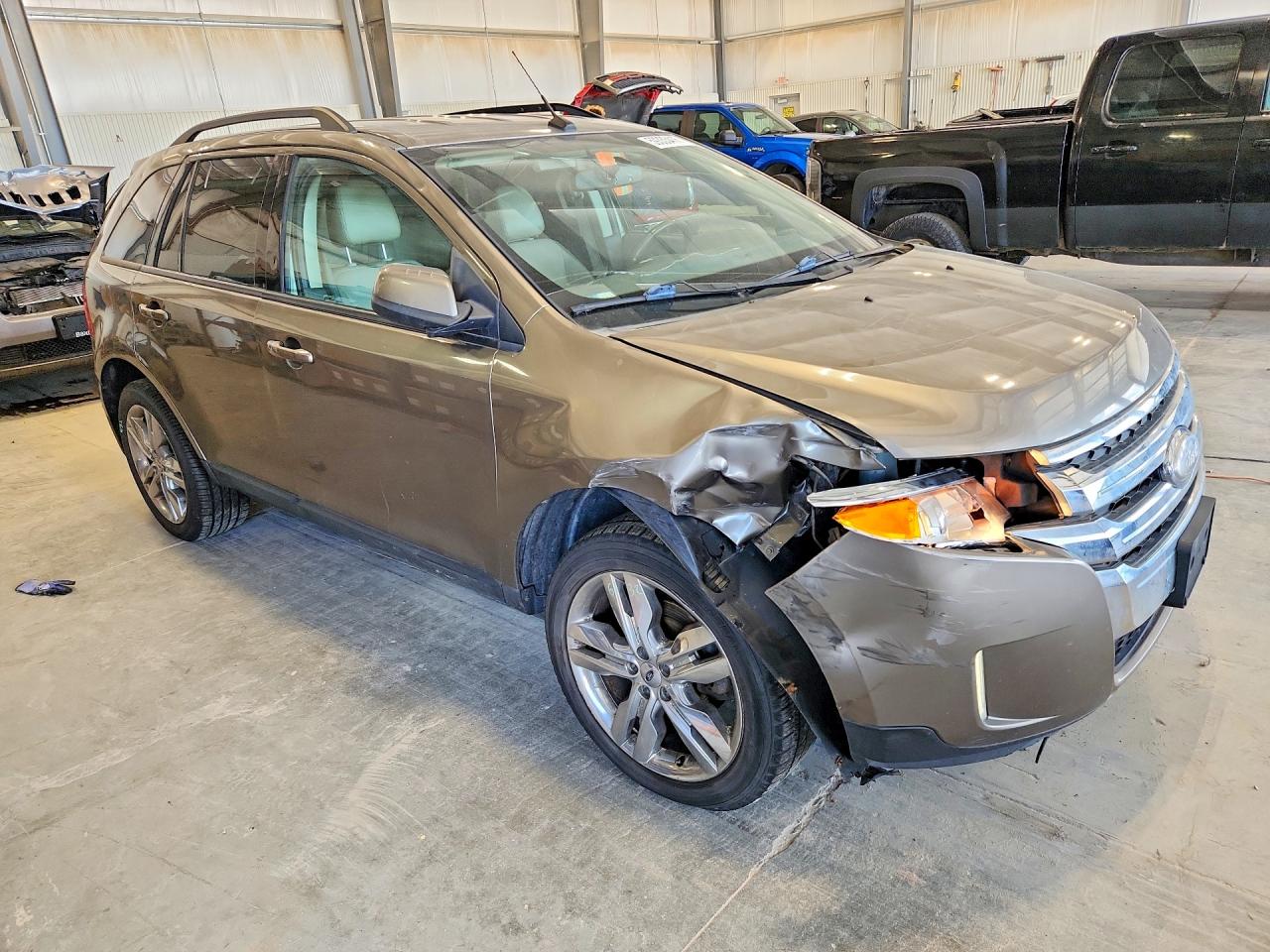 2012 Ford Edge Sel Tan vin: 2FMDK4JC7CBA63025