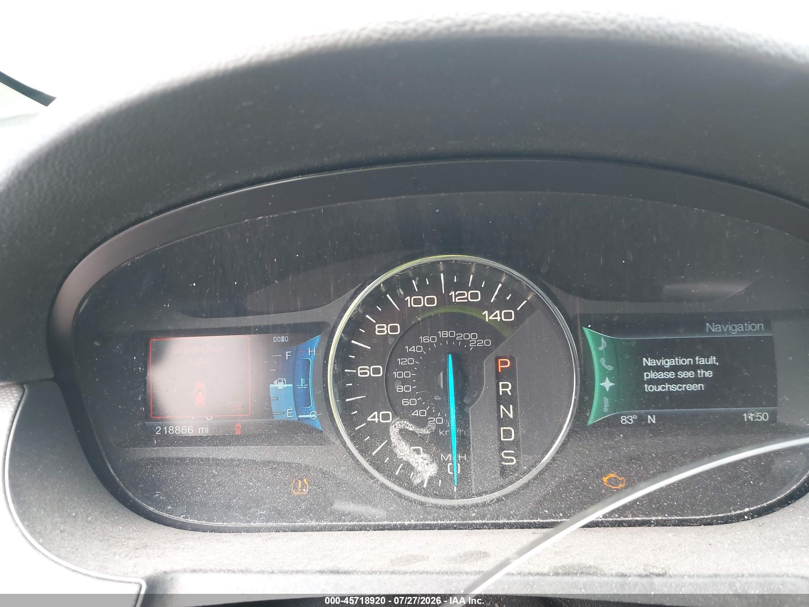 2013 Ford Edge Sel Blue vin: 2FMDK4JC7DBA04963
