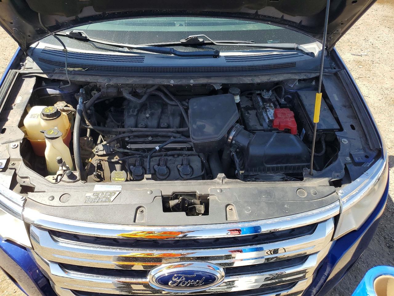 2013 Ford Edge Sel Blue vin: 2FMDK4JC7DBA78108
