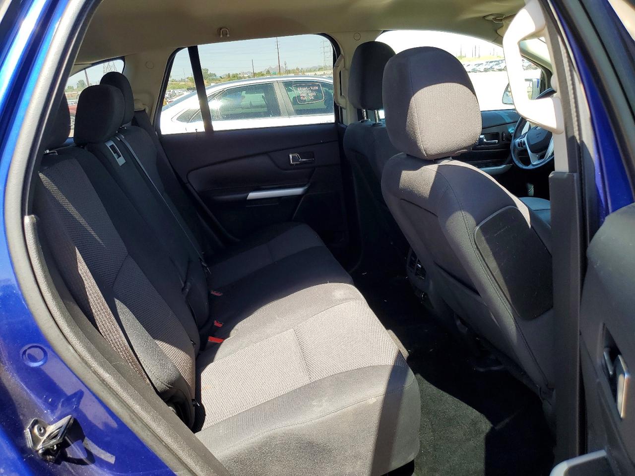 2013 Ford Edge Sel Blue vin: 2FMDK4JC7DBA78108