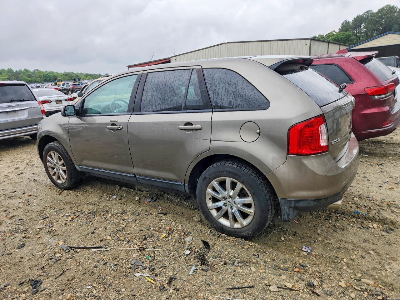 2013 Ford Edge Tan vin: 2FMDK4JC7DBB56032
