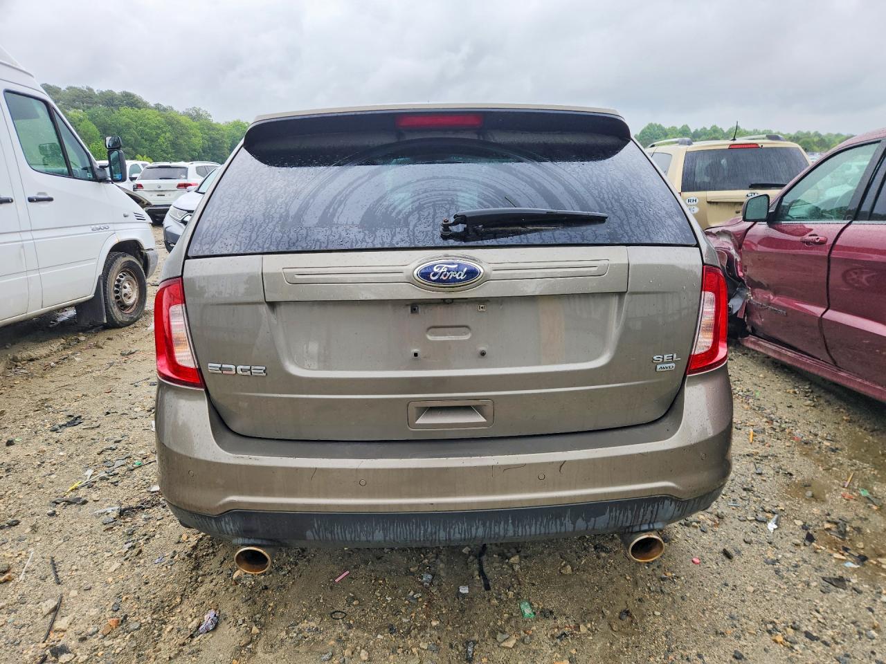 2013 Ford Edge Tan vin: 2FMDK4JC7DBB56032