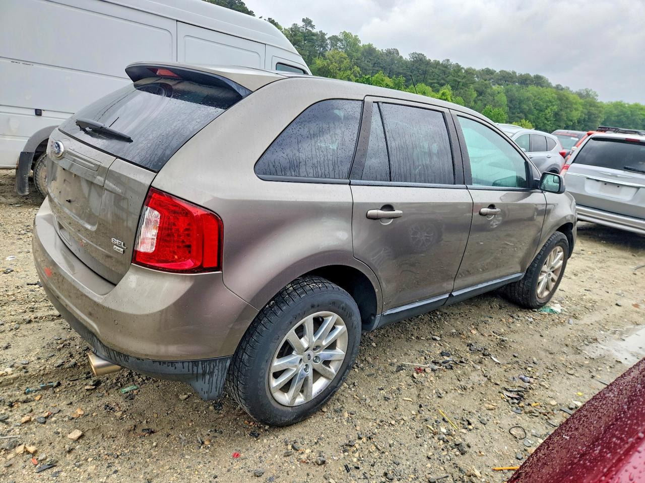 2013 Ford Edge Tan vin: 2FMDK4JC7DBB56032