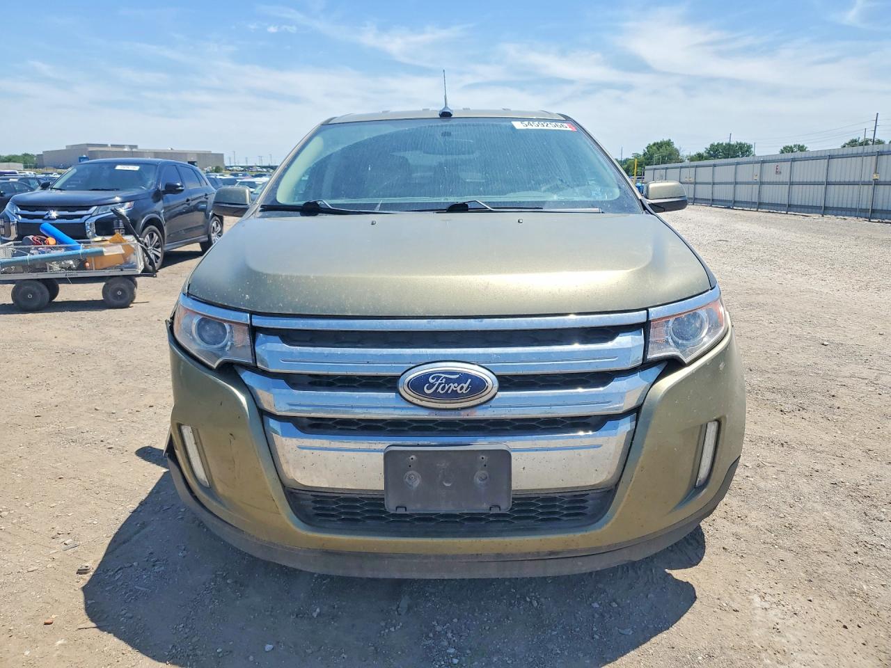 2013 Ford Edge Sel Green vin: 2FMDK4JC7DBC12406
