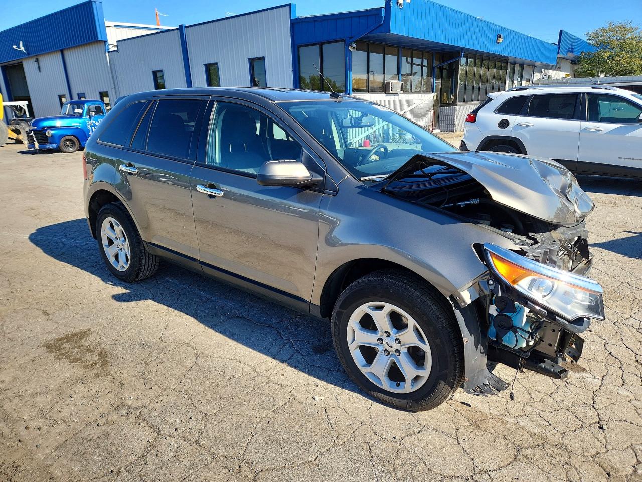 2013 Ford Edge Sel Серый vin: 2FMDK4JC7DBC13247