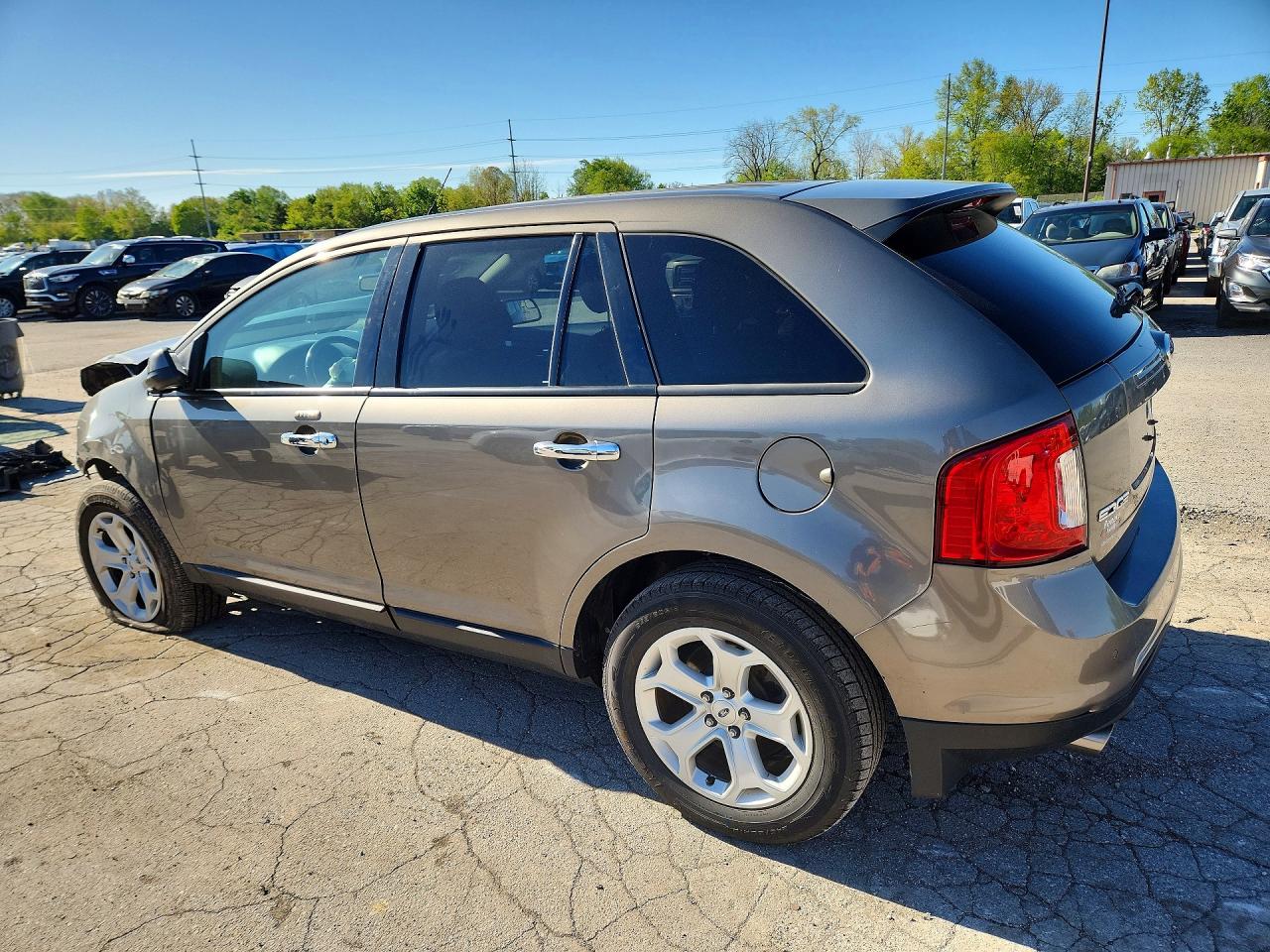 2013 Ford Edge Sel Серый vin: 2FMDK4JC7DBC13247