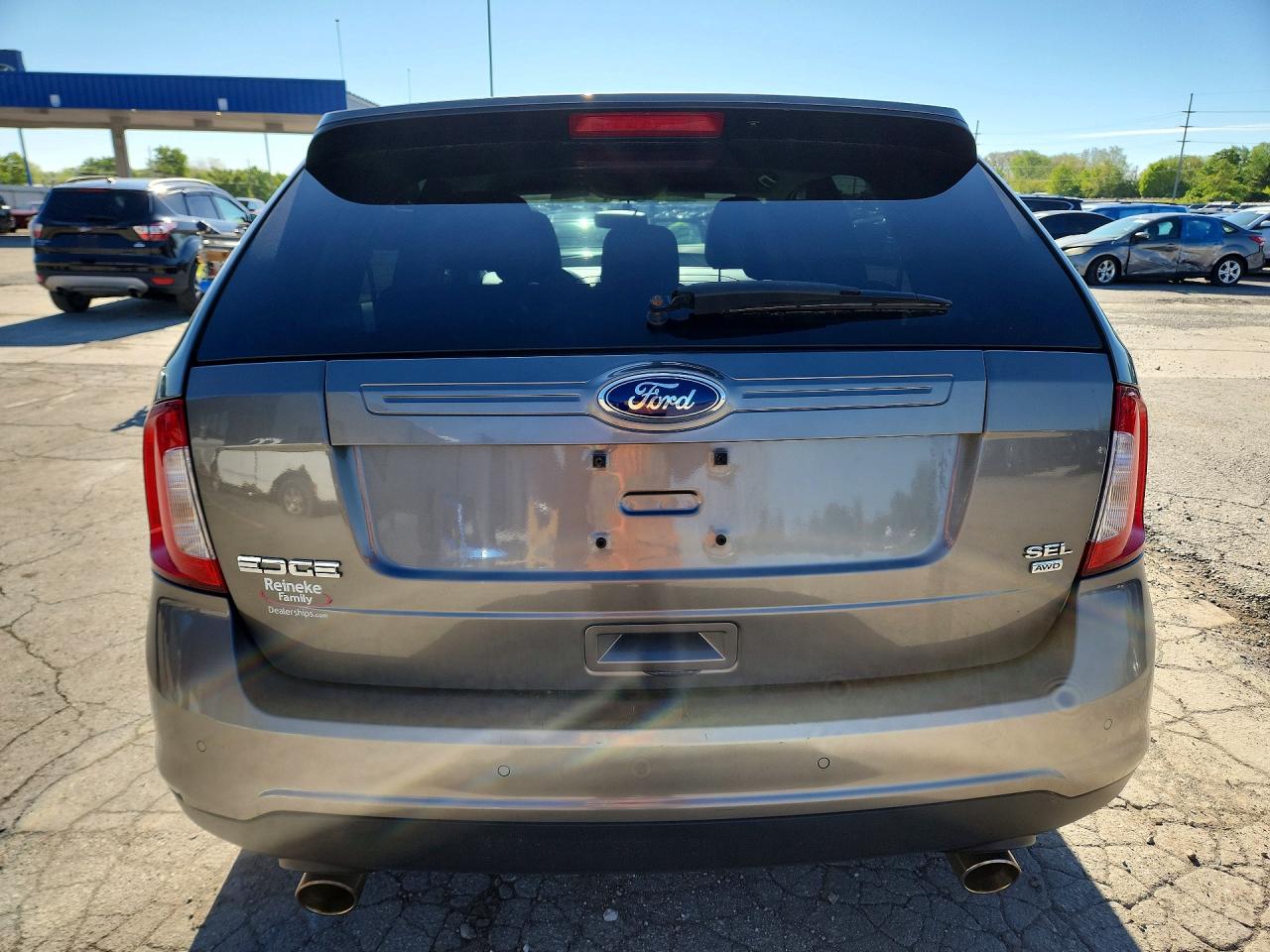 2013 Ford Edge Sel Серый vin: 2FMDK4JC7DBC13247
