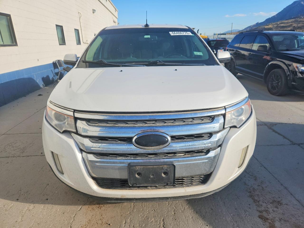 2013 Ford Edge Sel White vin: 2FMDK4JC7DBC18058