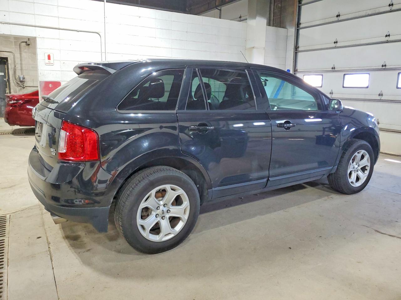 2013 Ford Edge Sel Black vin: 2FMDK4JC7DBC58592