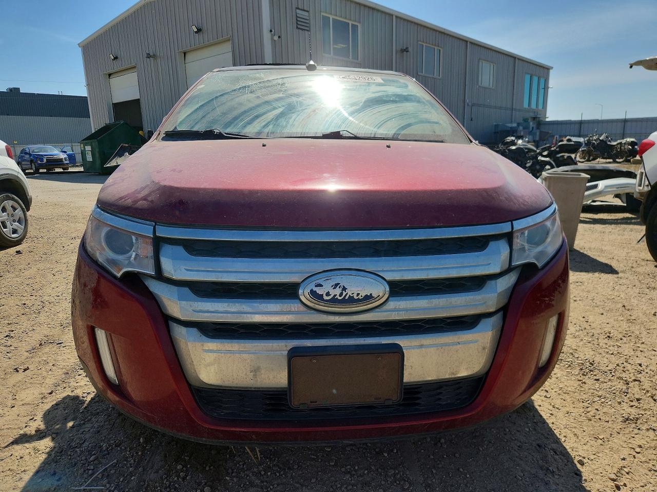 2013 Ford Edge Sel Red vin: 2FMDK4JC7DBE19622