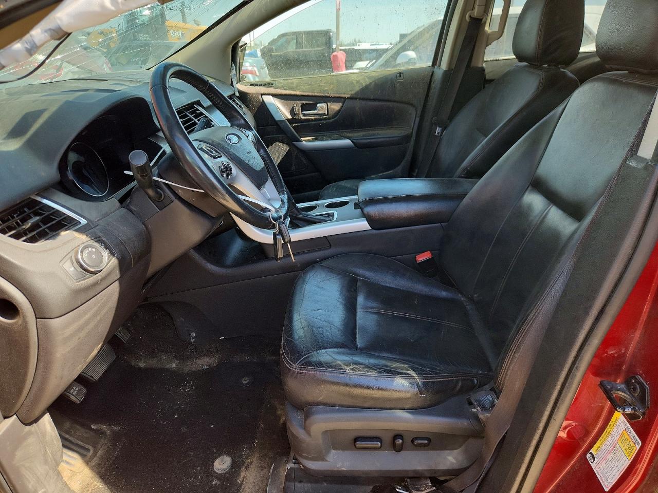 2013 Ford Edge Sel Red vin: 2FMDK4JC7DBE19622