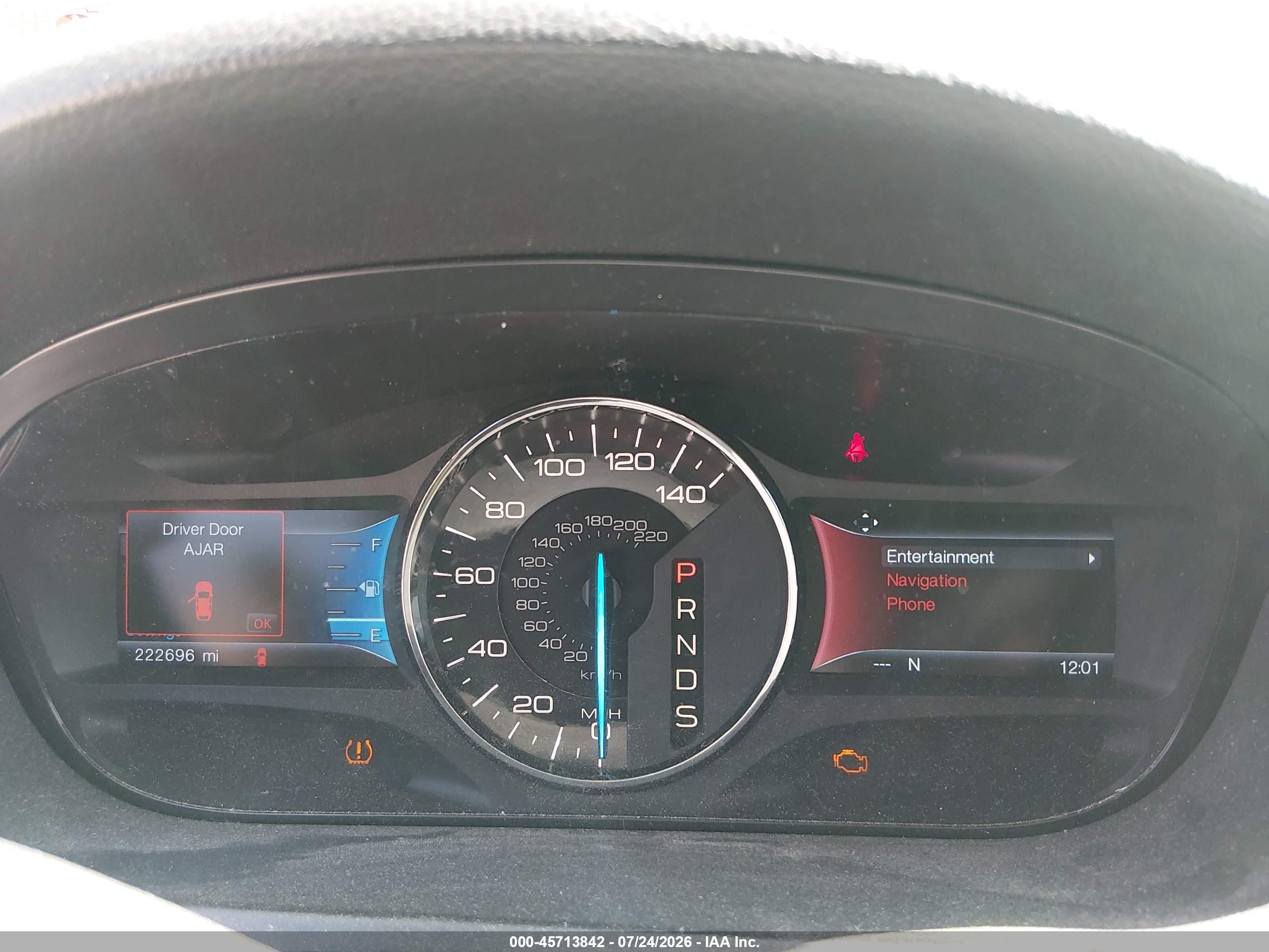 2014 Ford Edge Sel Black vin: 2FMDK4JC7EBA08657
