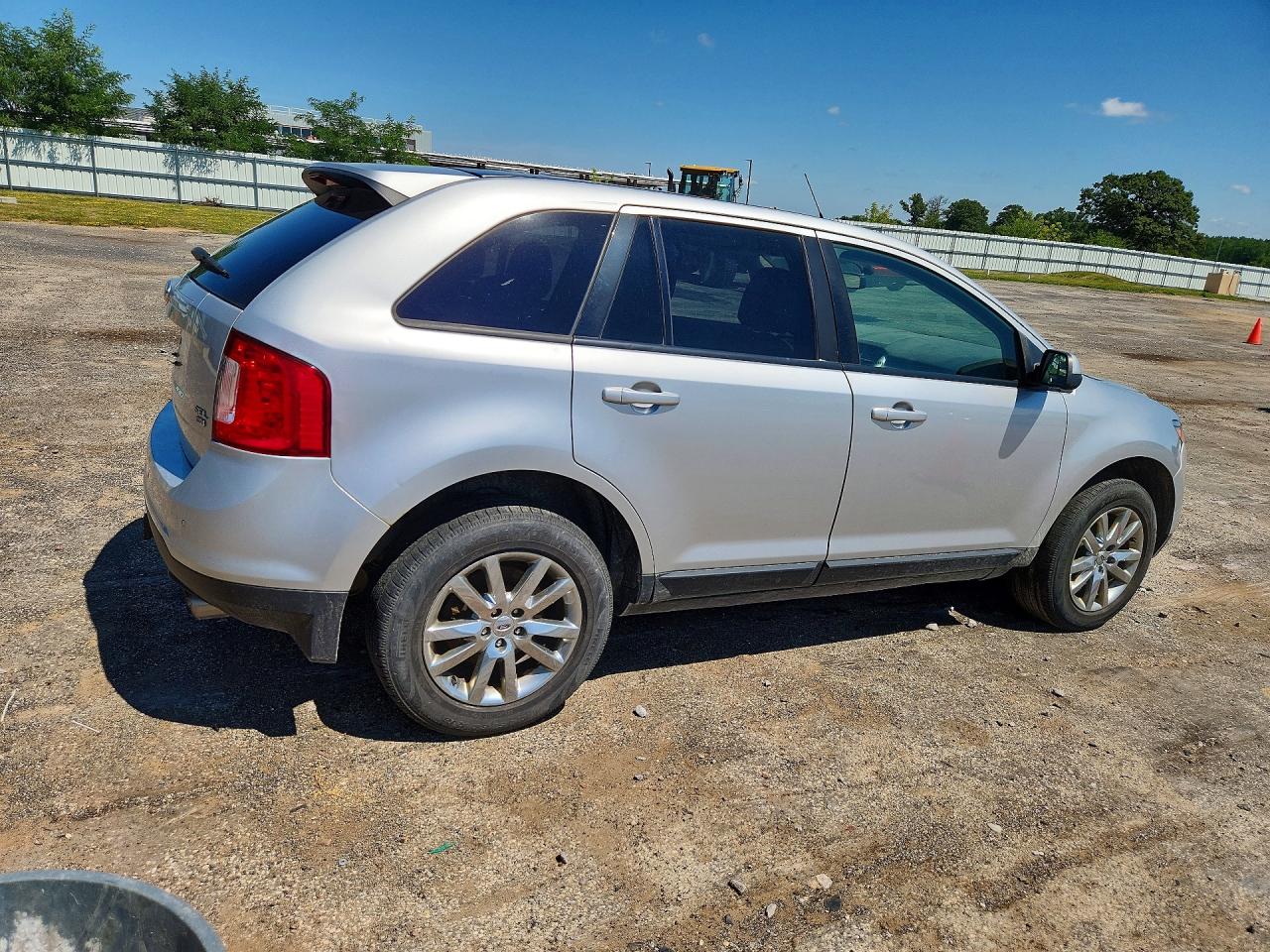 2014 Ford Edge Sel Silver vin: 2FMDK4JC7EBA71094