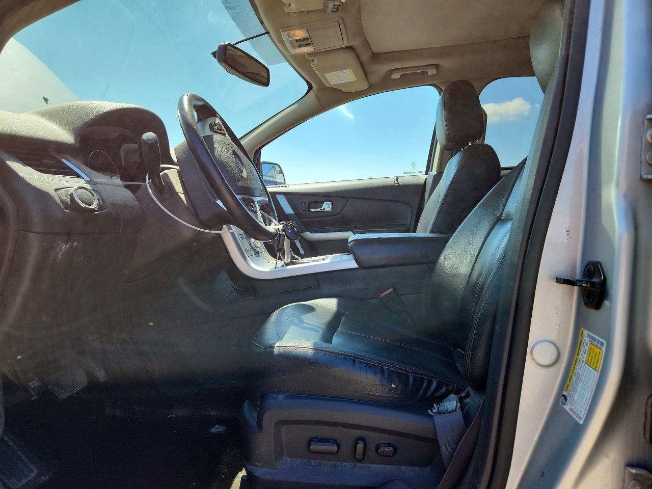 2014 Ford Edge Sel Silver vin: 2FMDK4JC7EBA71094