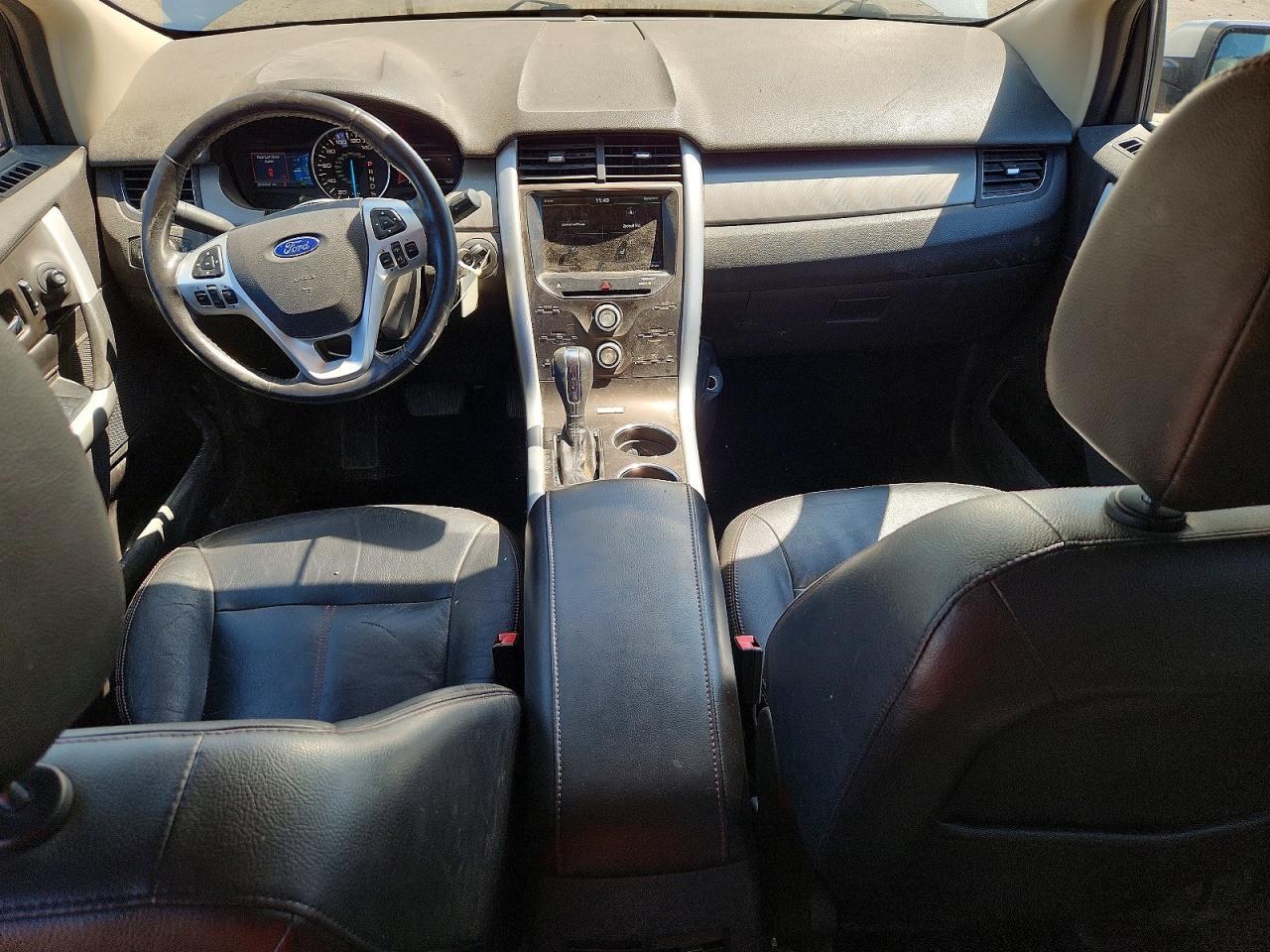 2014 Ford Edge Sel Silver vin: 2FMDK4JC7EBA71094