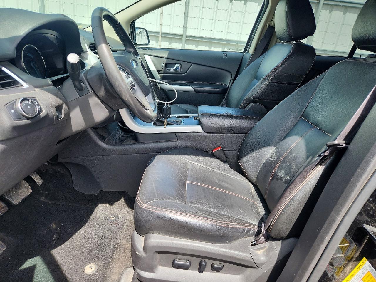 2014 Ford Edge Sel Black vin: 2FMDK4JC7EBA81284