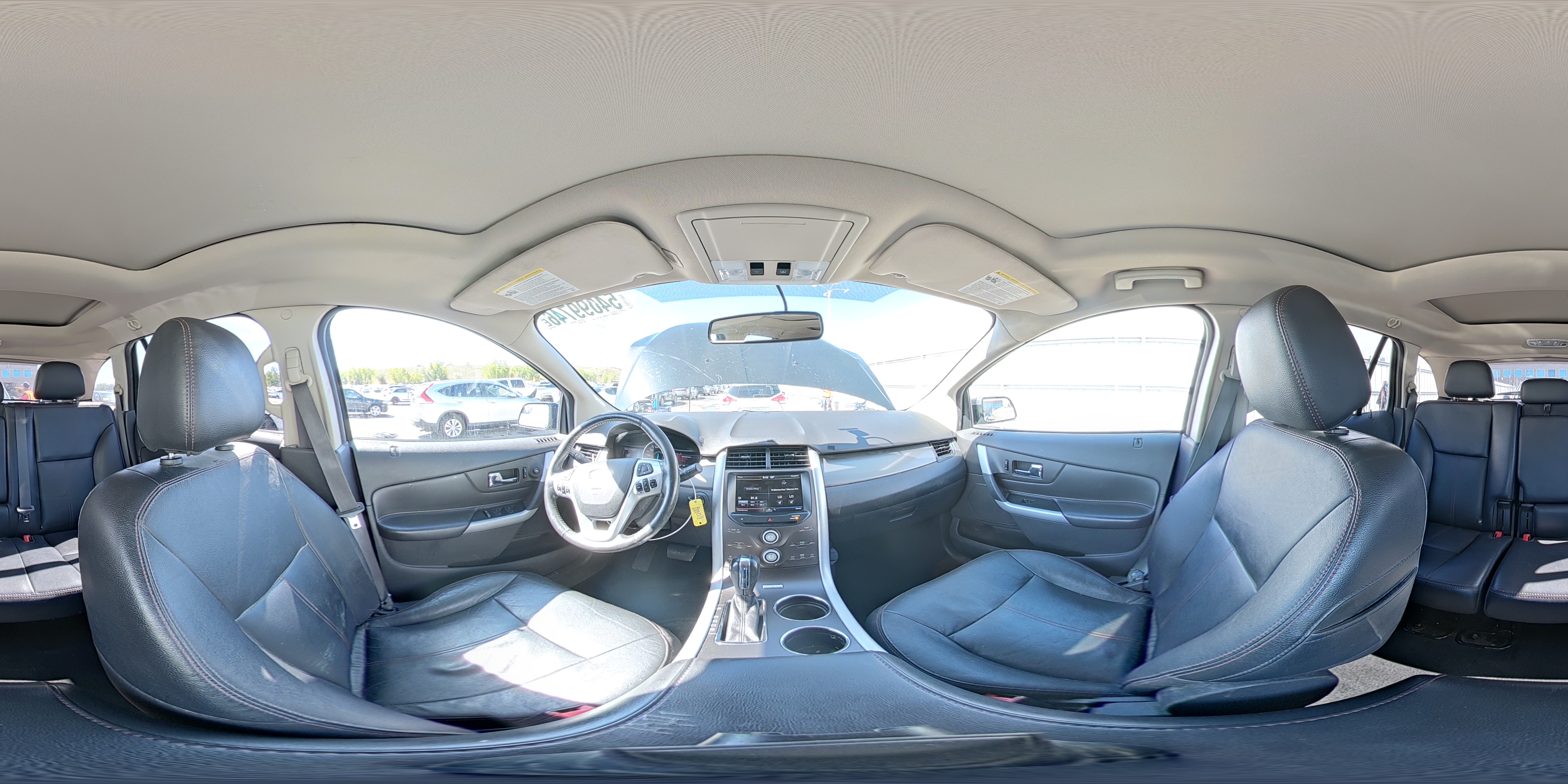 2014 Ford Edge Sel Black vin: 2FMDK4JC7EBA81284