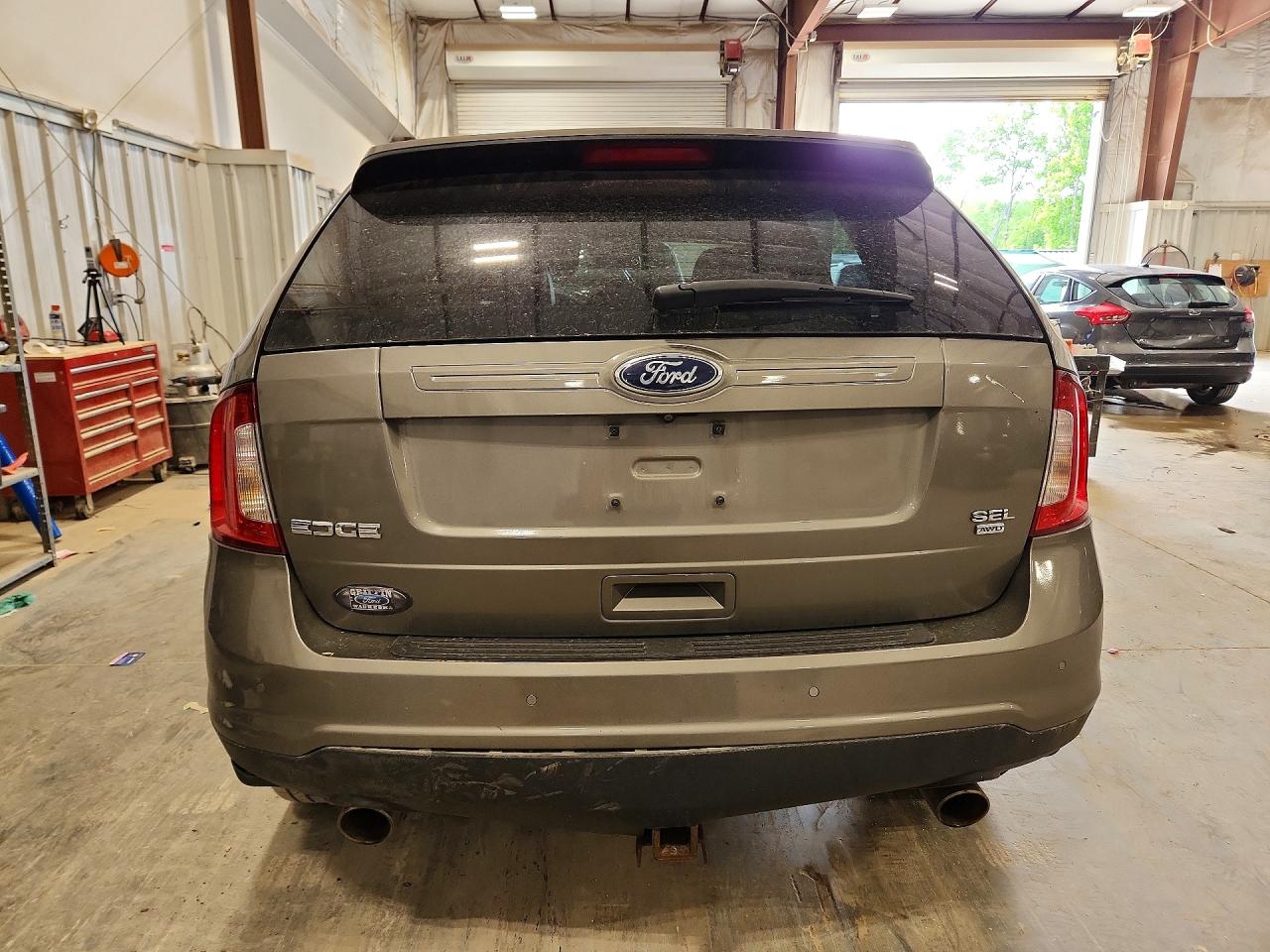 2014 Ford Edge Sel Серый vin: 2FMDK4JC7EBA99493