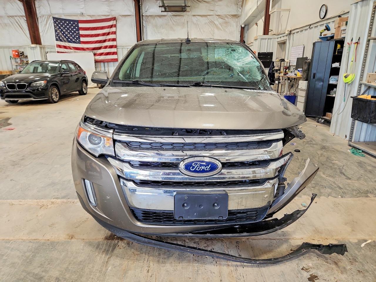 2014 Ford Edge Sel Серый vin: 2FMDK4JC7EBA99493